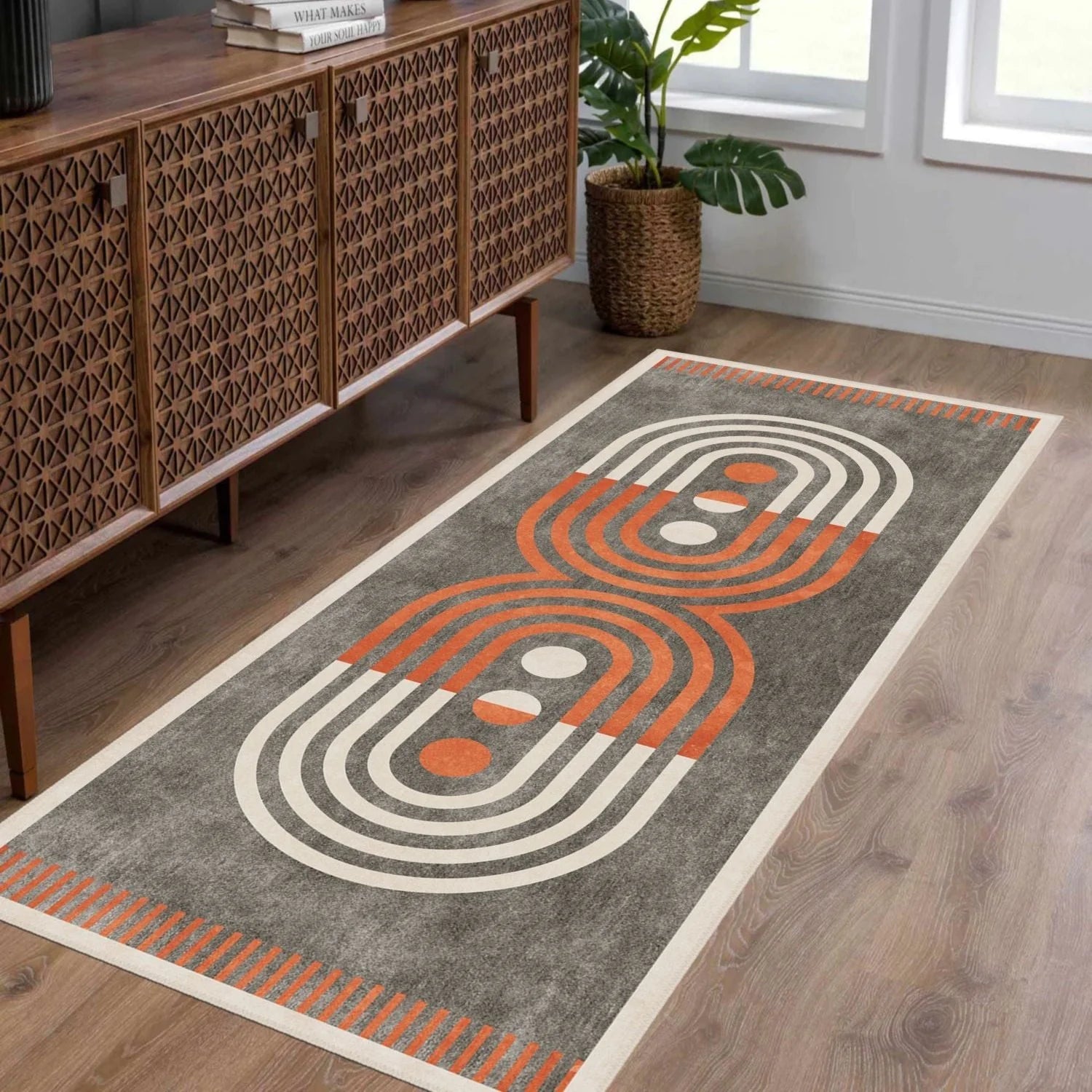 Artful Modern Runner - Aladdinrugs