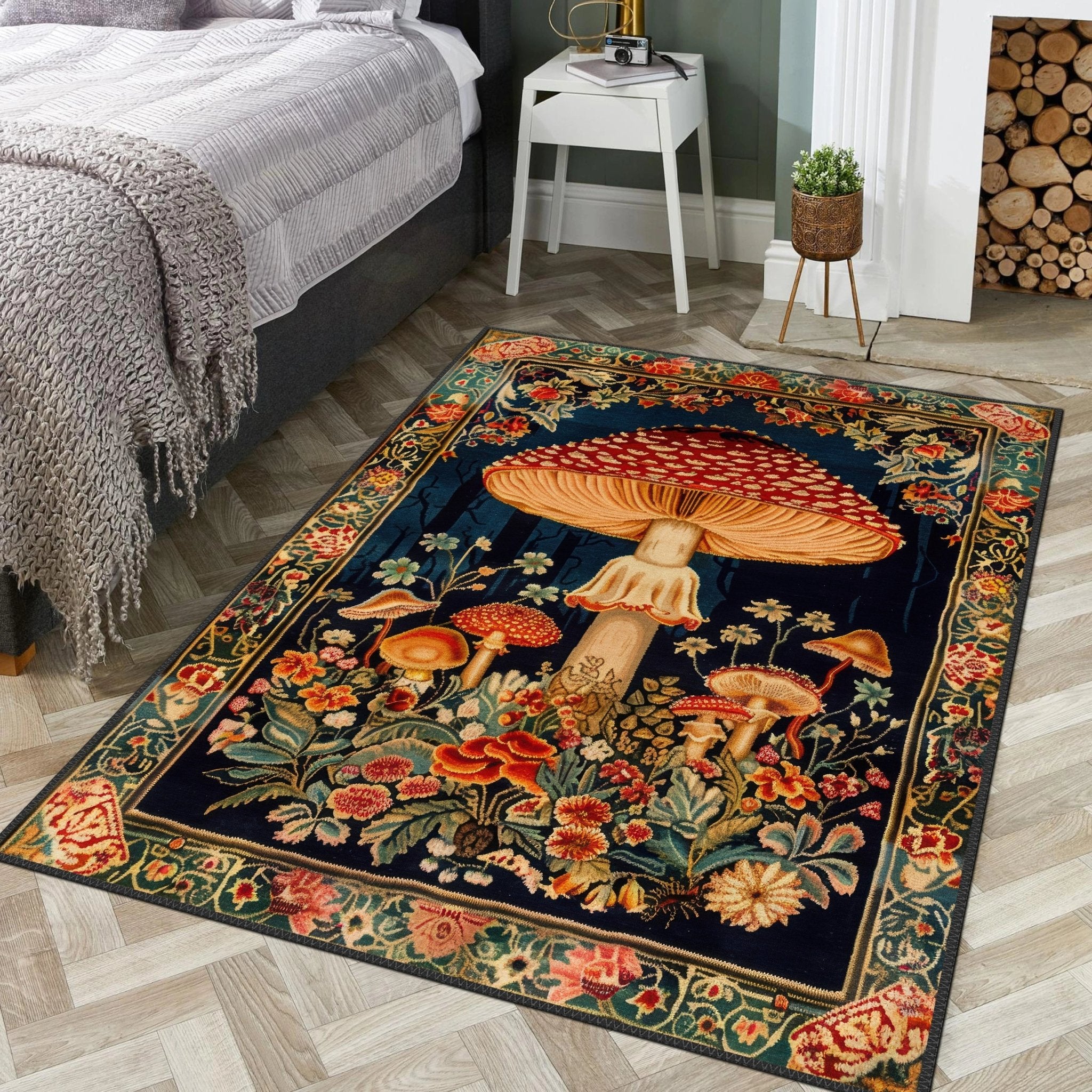 Forest Mushroom Rug - Aladdinrugs
