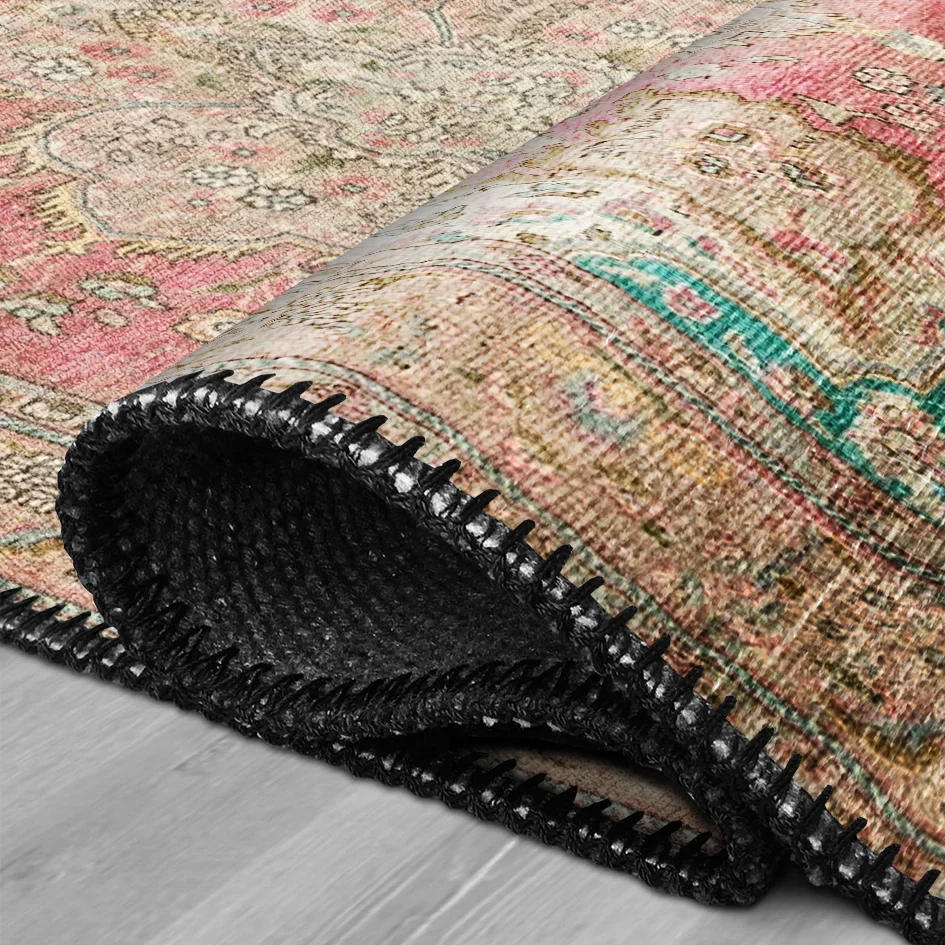 Antique Inspired Pink Rug - NW 516