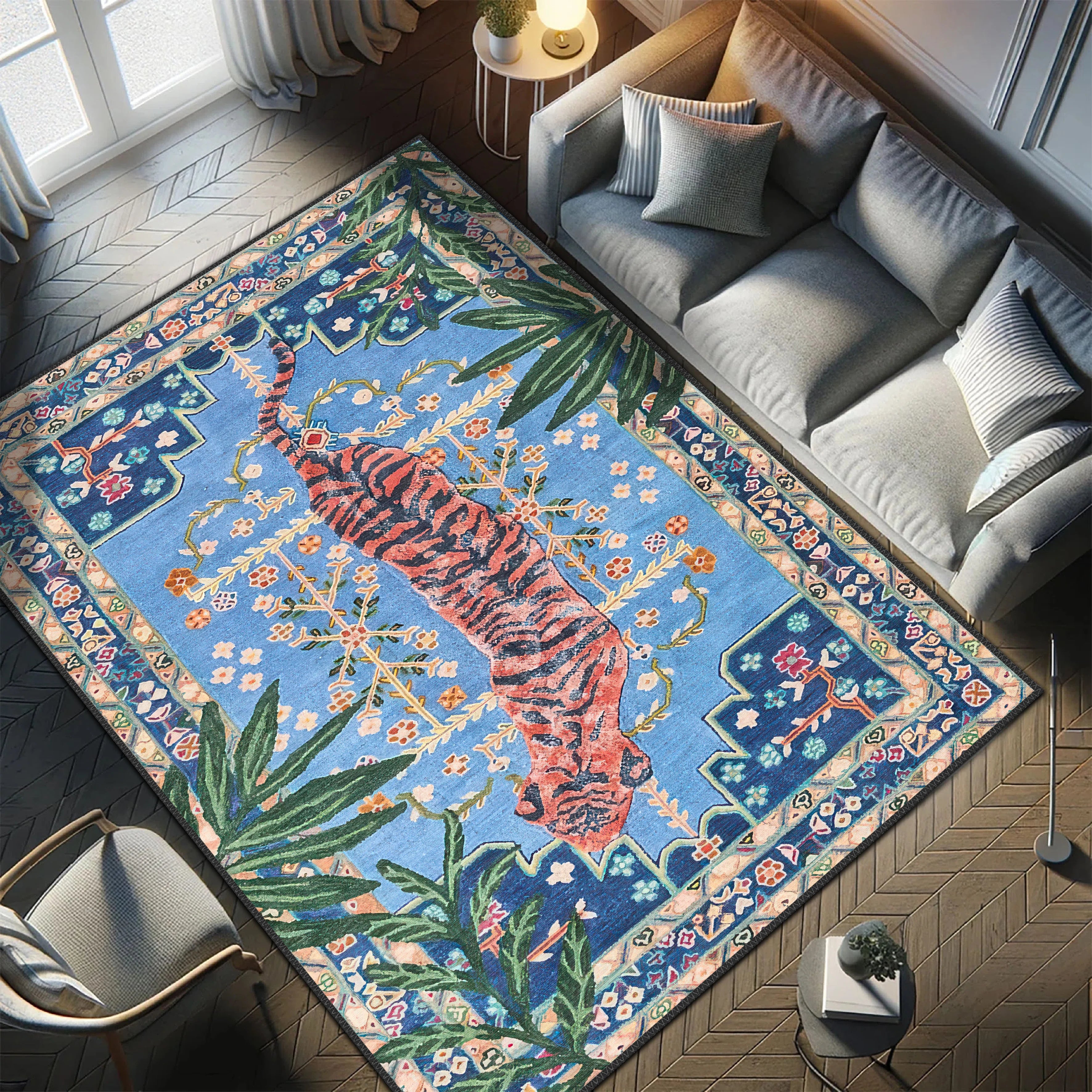Bengal Tiger Carpet - Aladdinrugs
