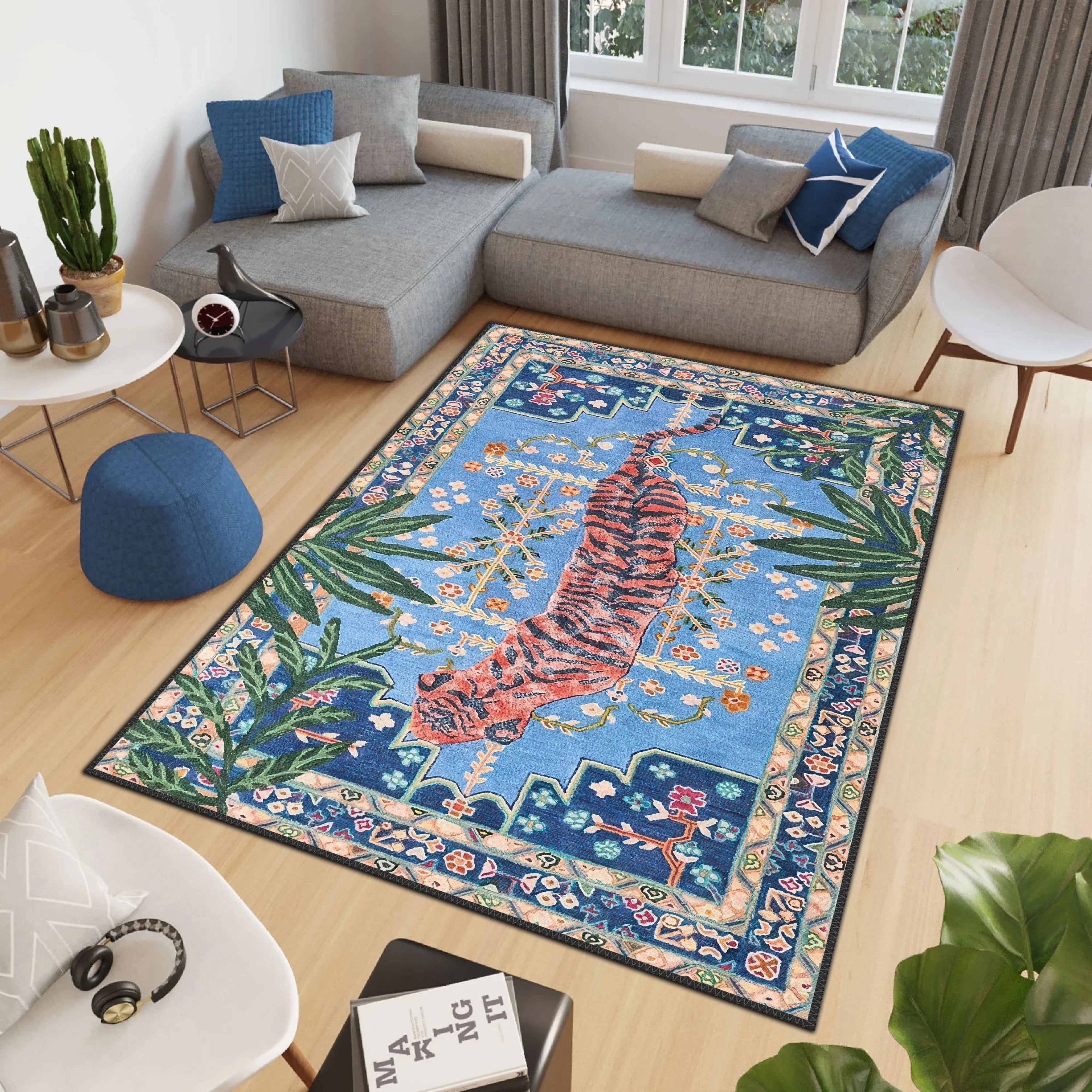 Bengal Tiger Carpet - Aladdinrugs