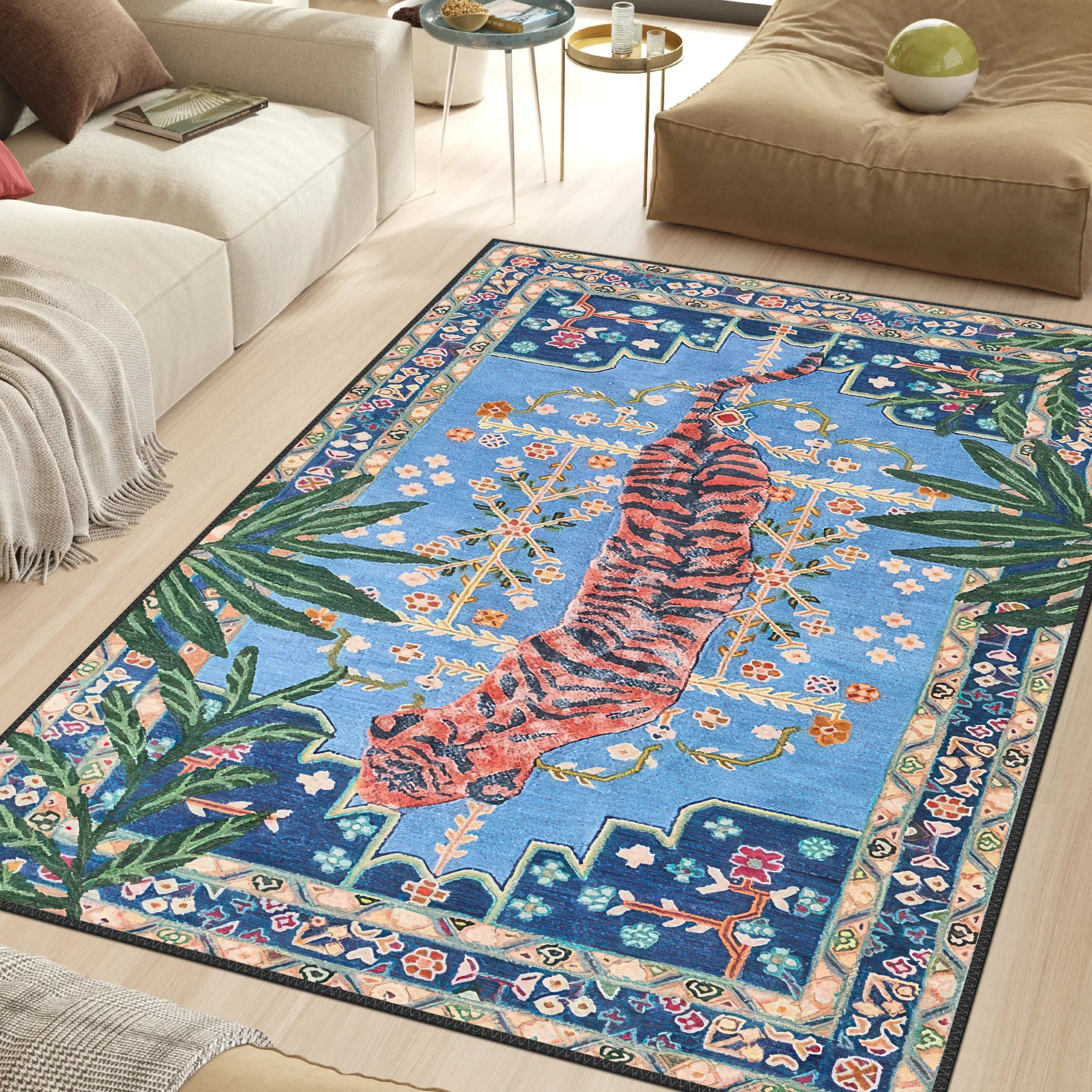 Bengal Tiger Carpet - Aladdinrugs