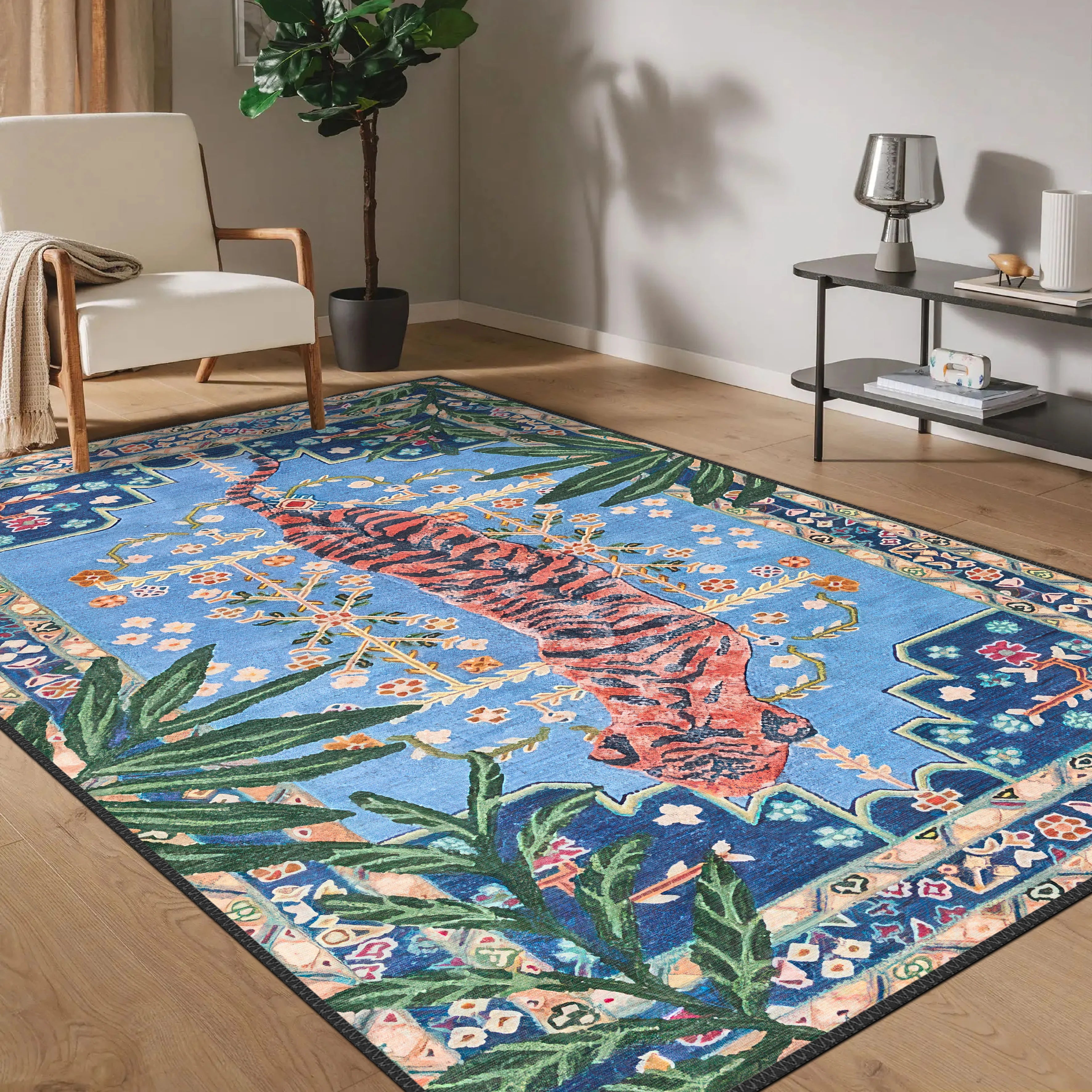 Bengal Tiger Carpet - Aladdinrugs