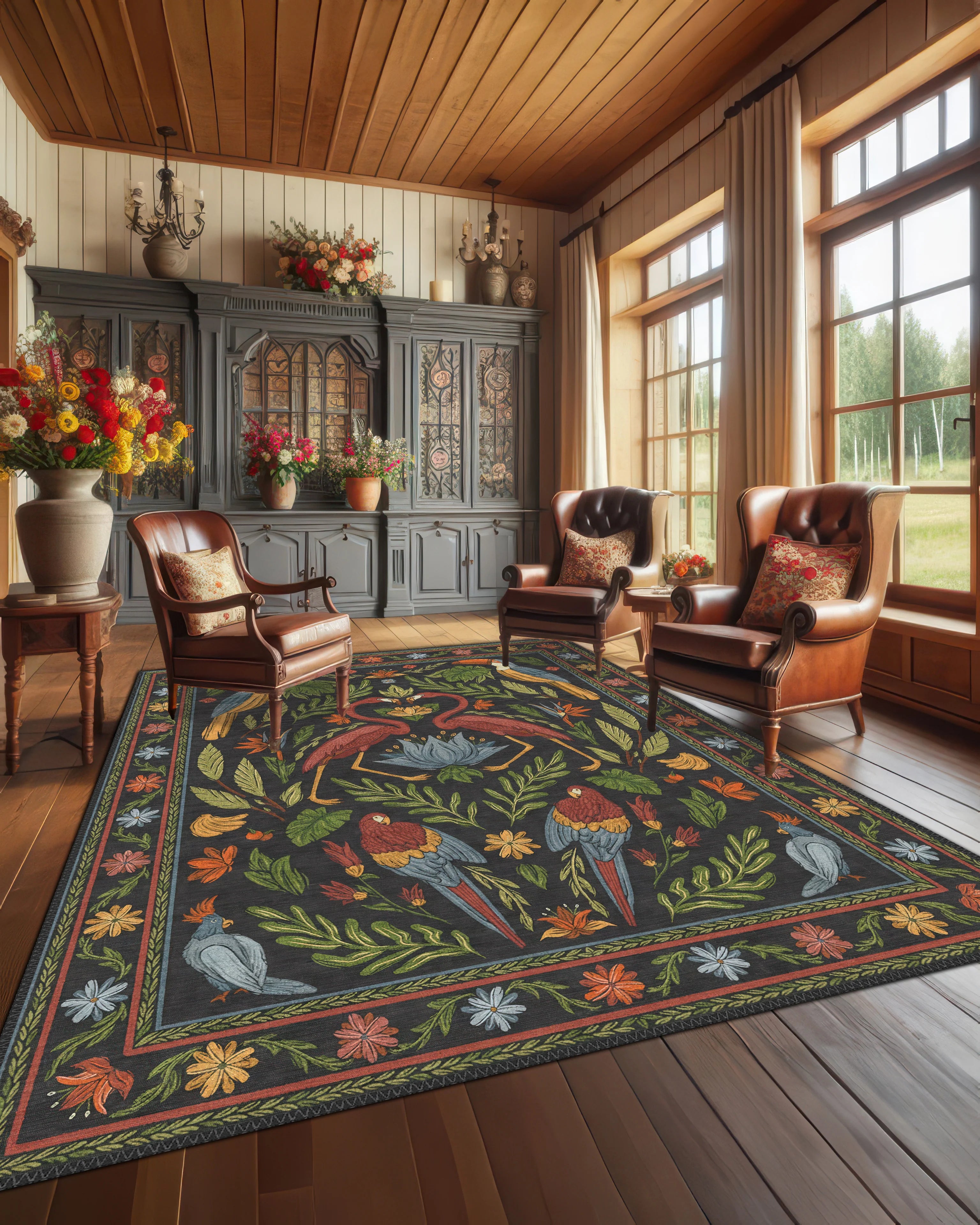 Nature's Symphony Rug - Aladdinrugs