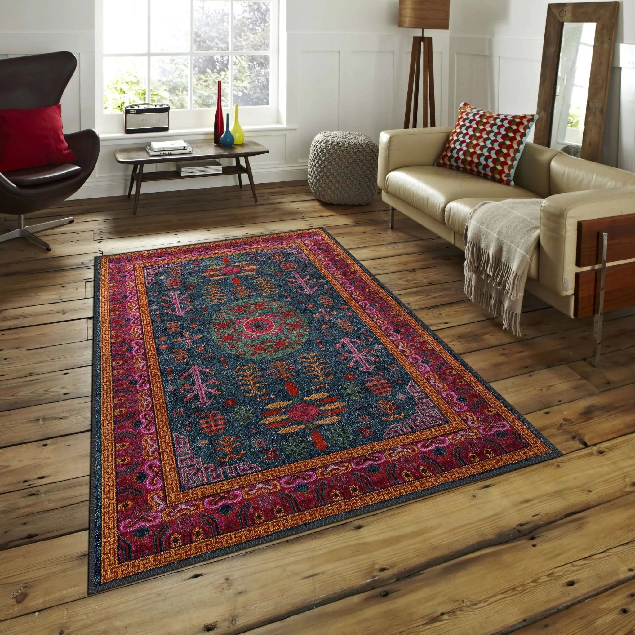 Bold Vintage - Inspired Rug - Aladdinrugs