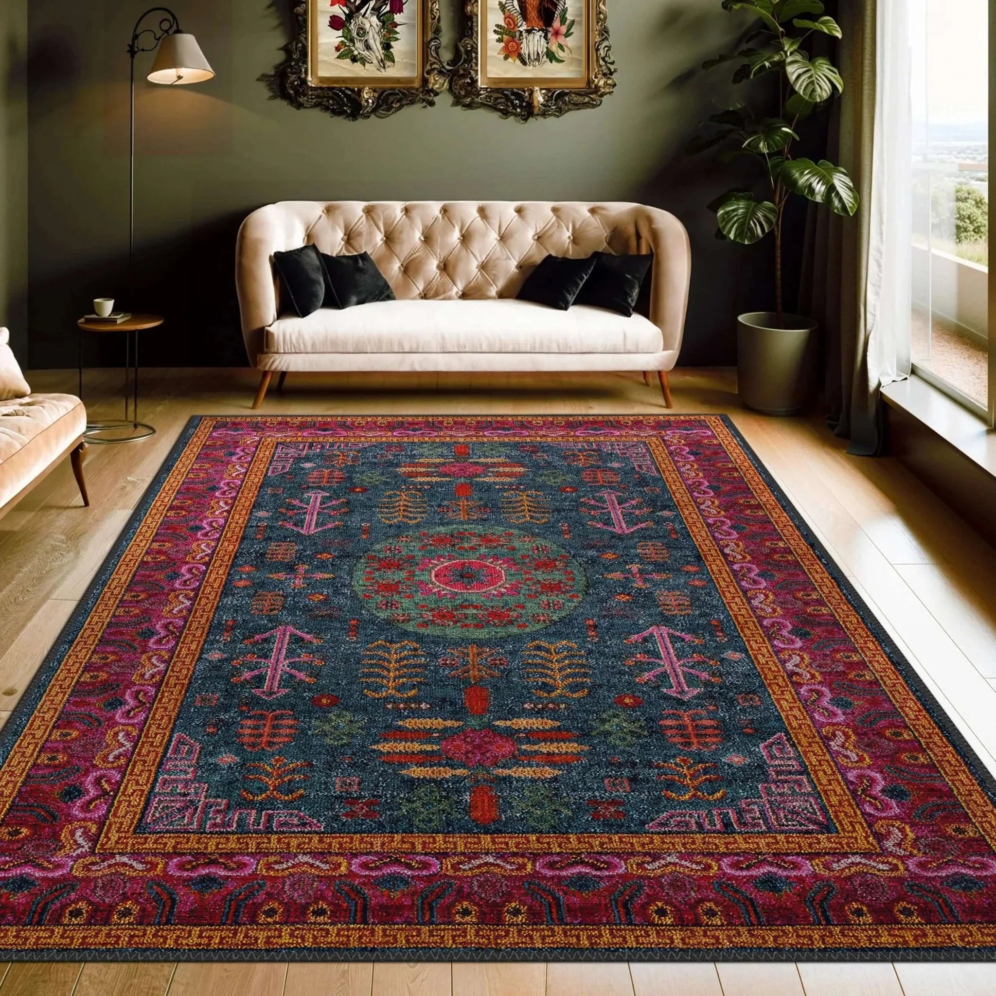 Bold Vintage - Inspired Rug - Aladdinrugs