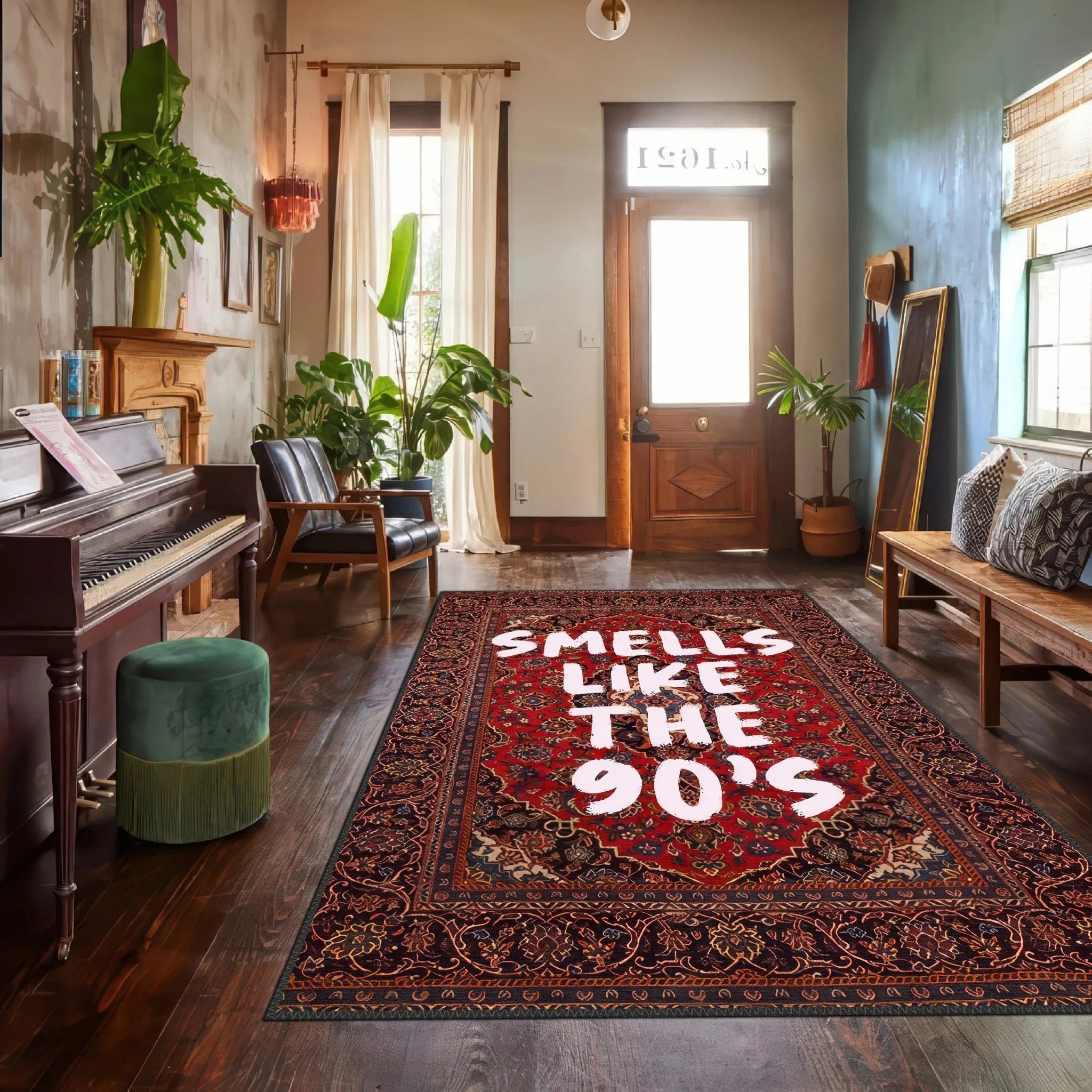 90s Nostalgia Rug - Aladdinrugs