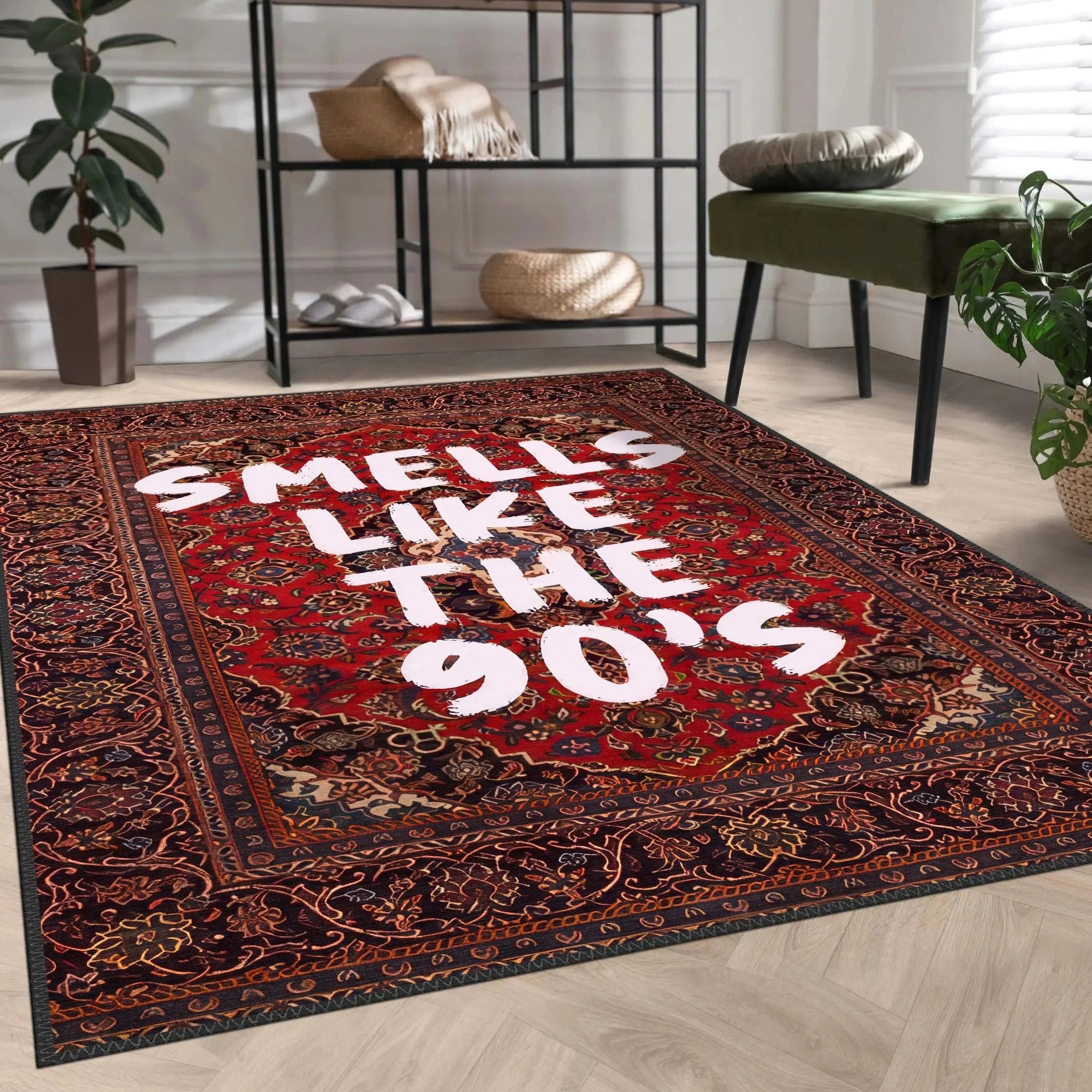 90s Nostalgia Rug - Aladdinrugs
