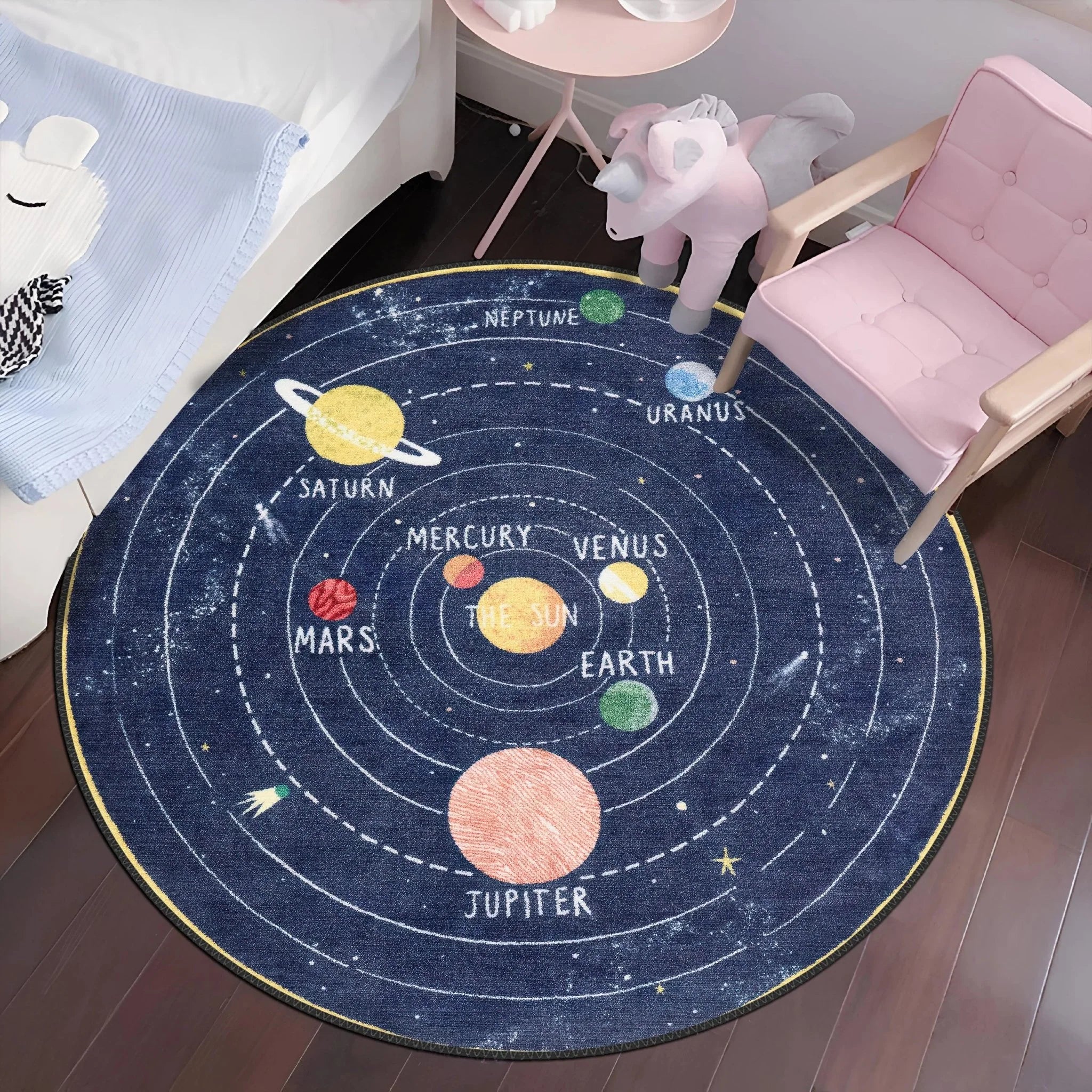 Space - Themed Kids Rug - Aladdinrugs
