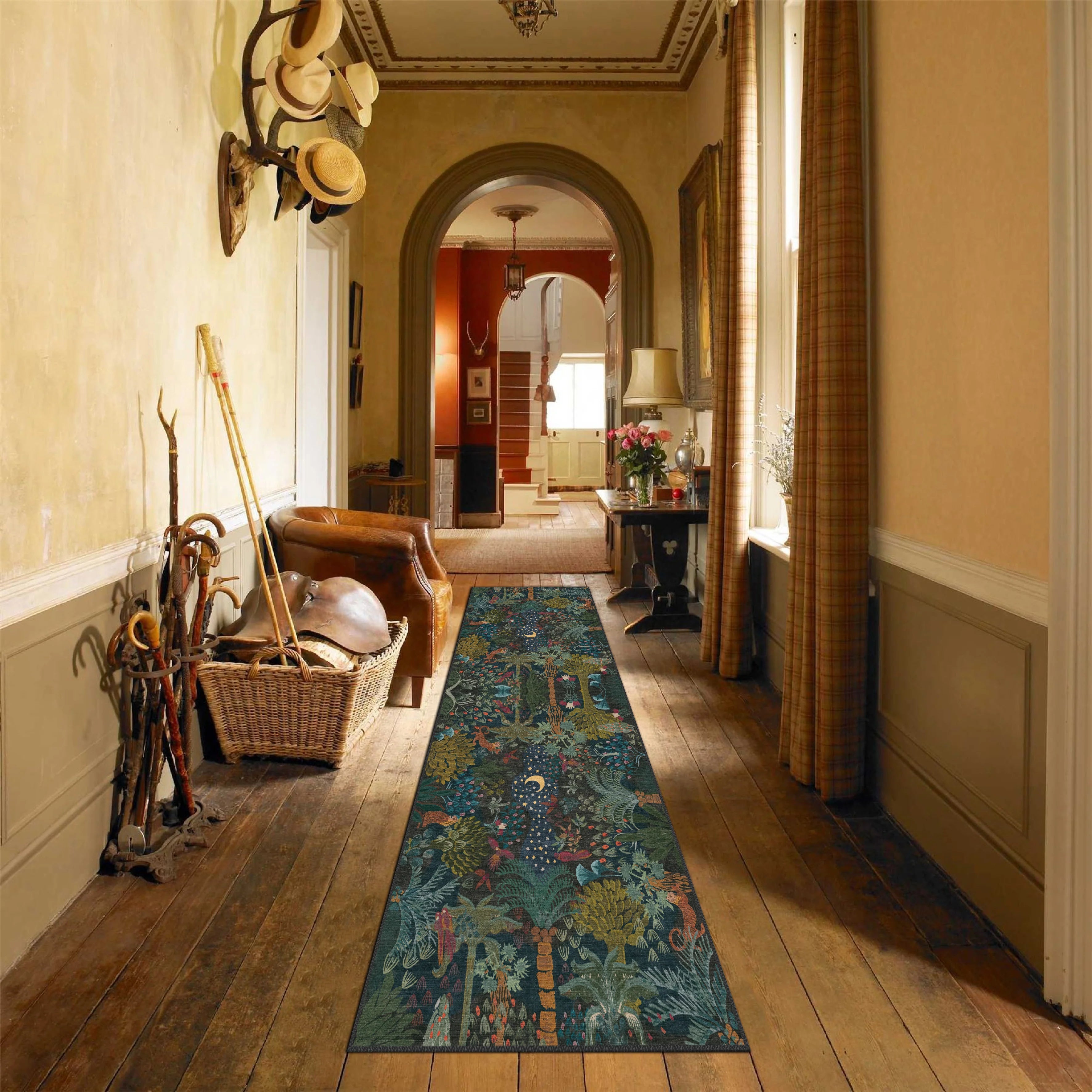 Whimsical Night Sky Rug - Aladdinrugs