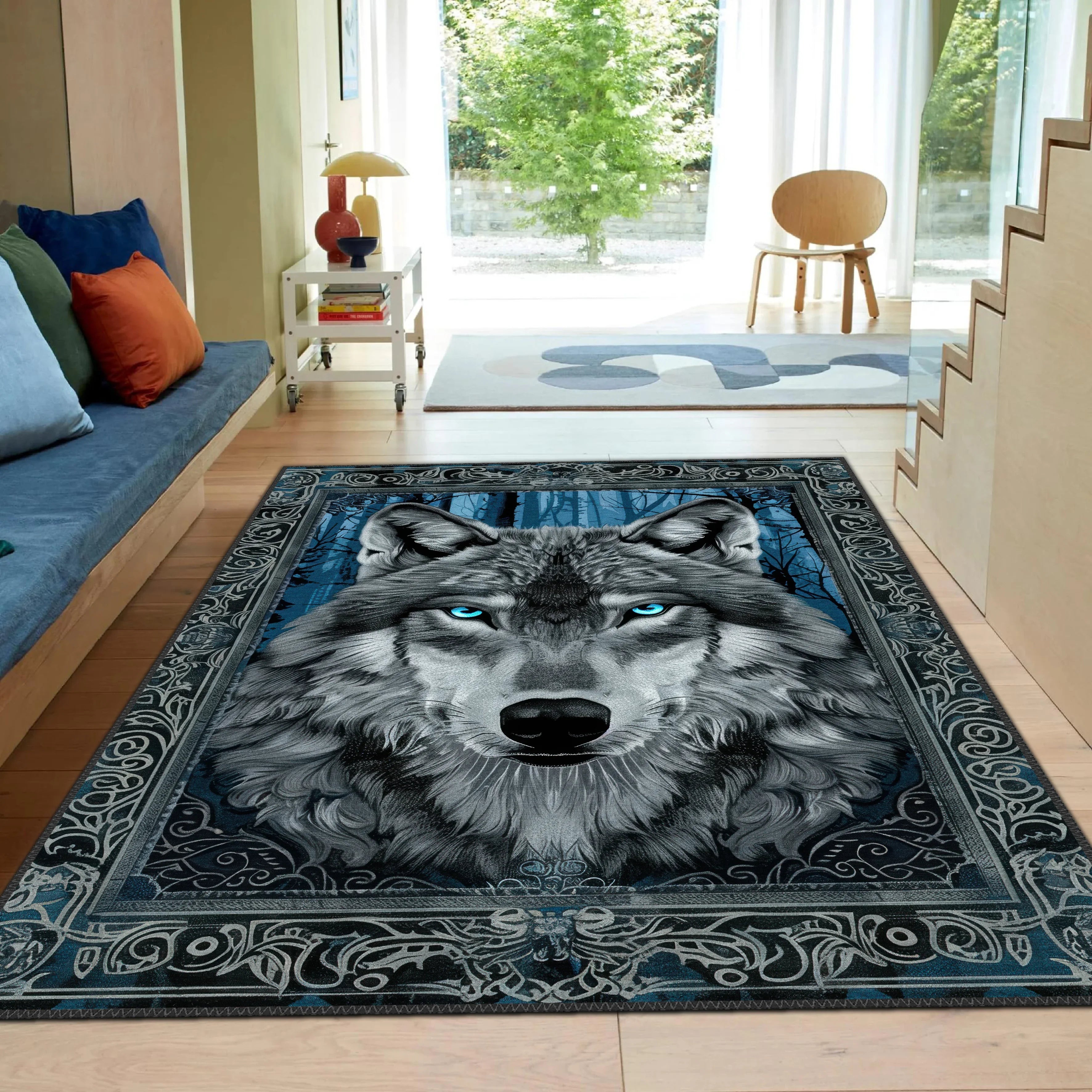 Wolf Guardian Carpet - Aladdinrugs