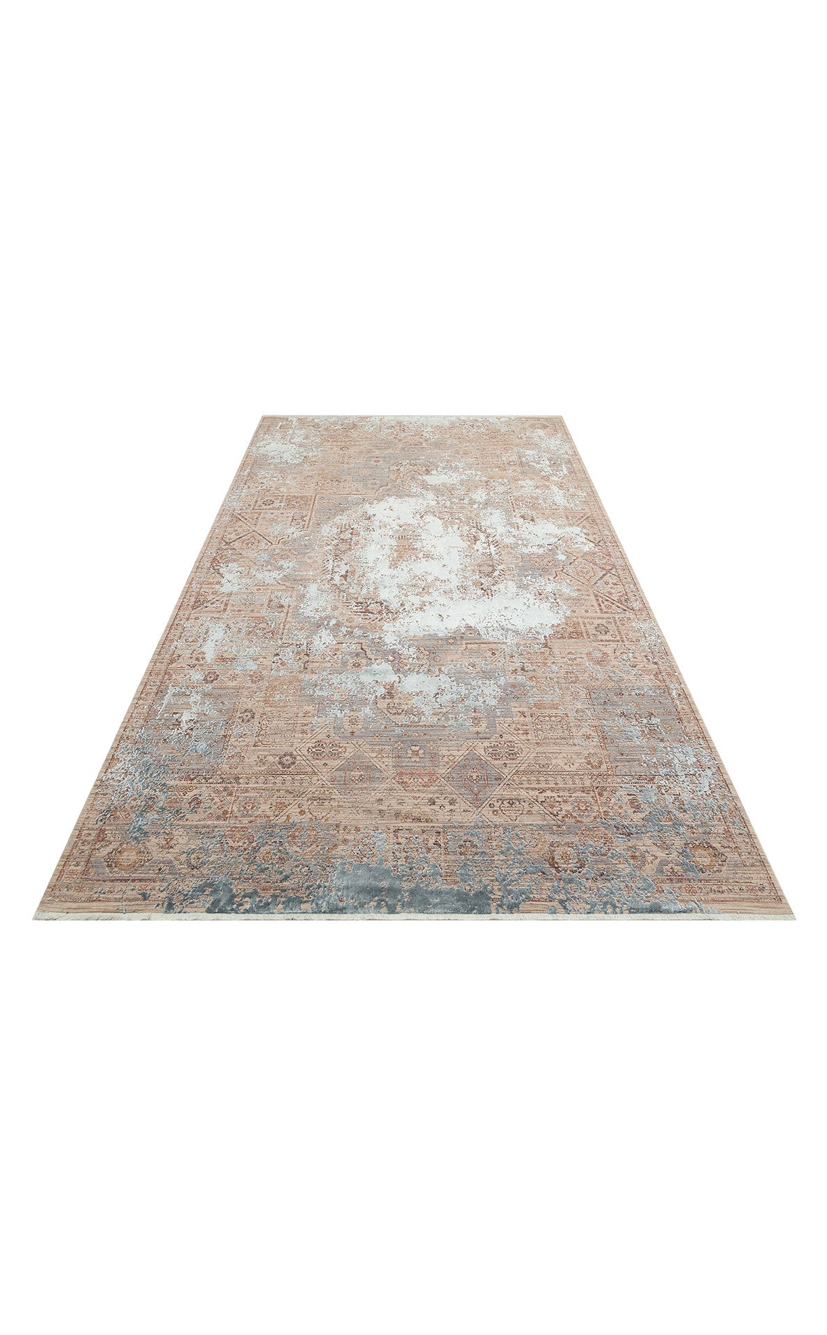 Luxury Ottoman Heritage Fade Rug - Timeless Design, Soft & Durable