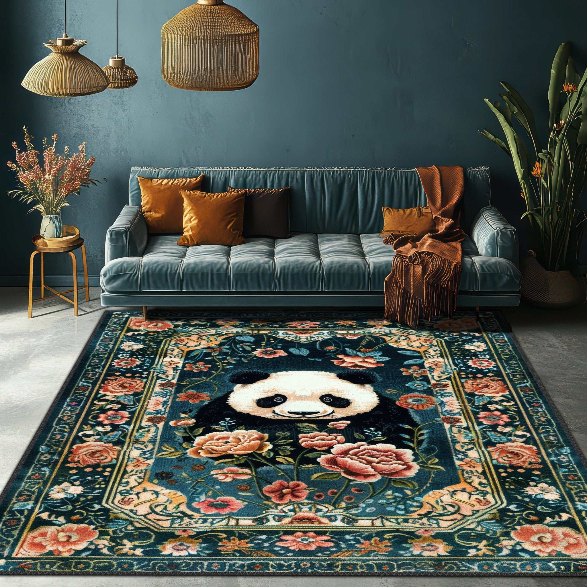 Charming Panda Rug - Aladdinrugs