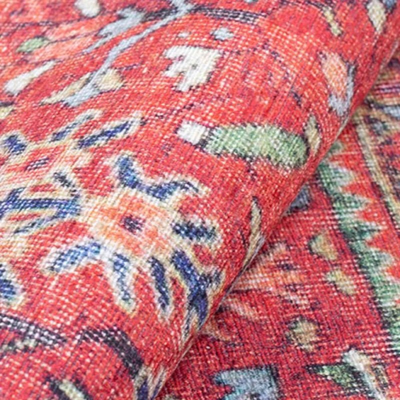 Red Persian Style Rug - Aladdinrugs