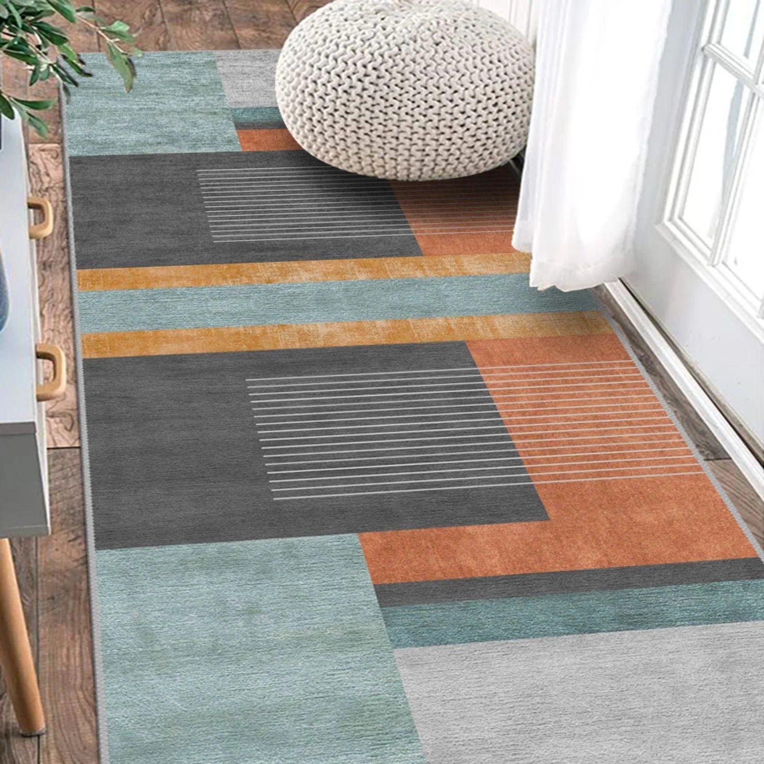Minimalist Hallway Runner - Aladdinrugs
