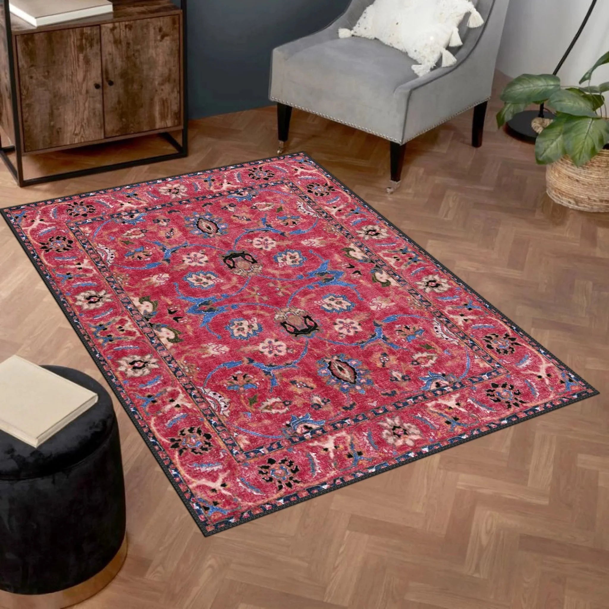 Pink Persian Area Rug - Aladdinrugs