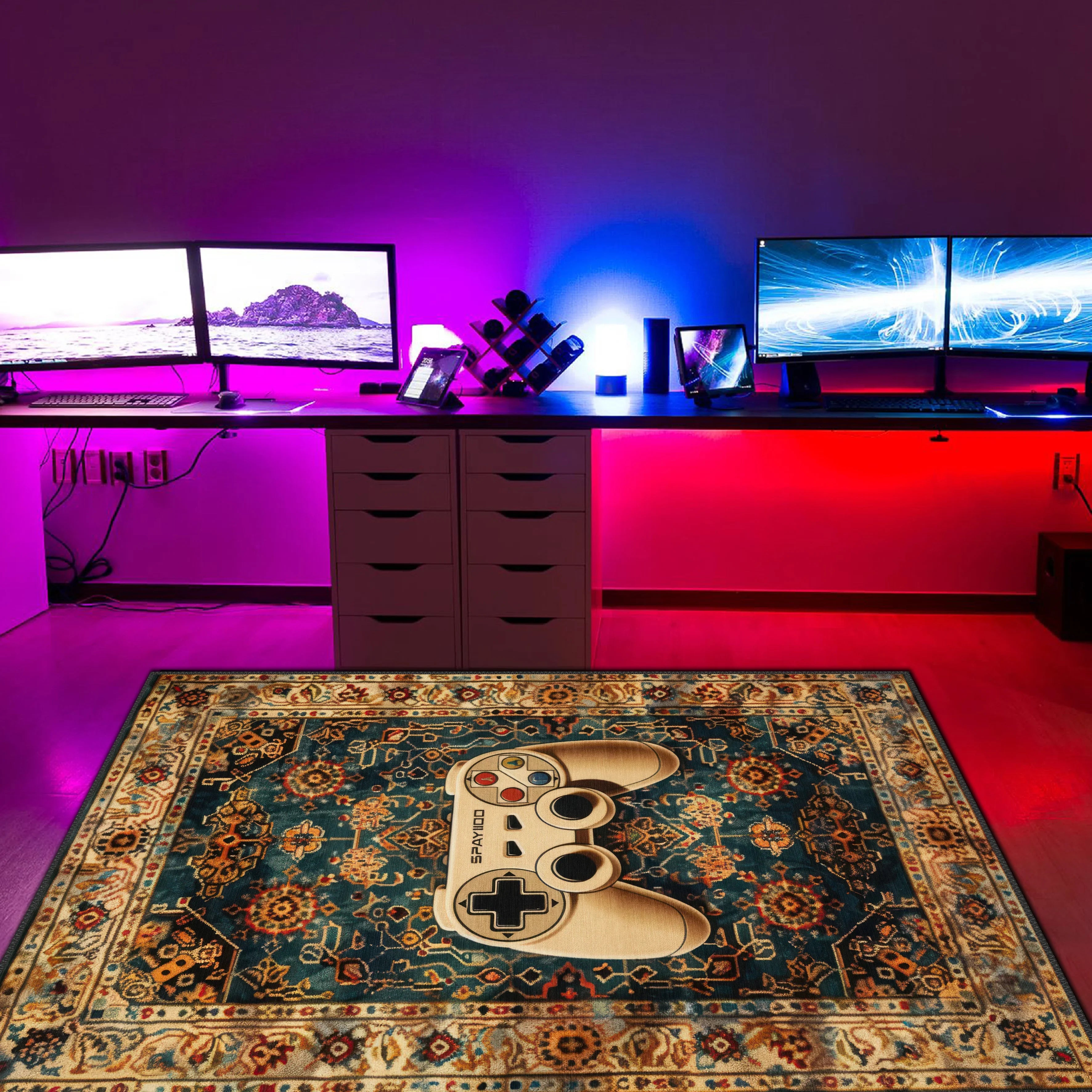 Gamer's Paradise Rug - Aladdinrugs