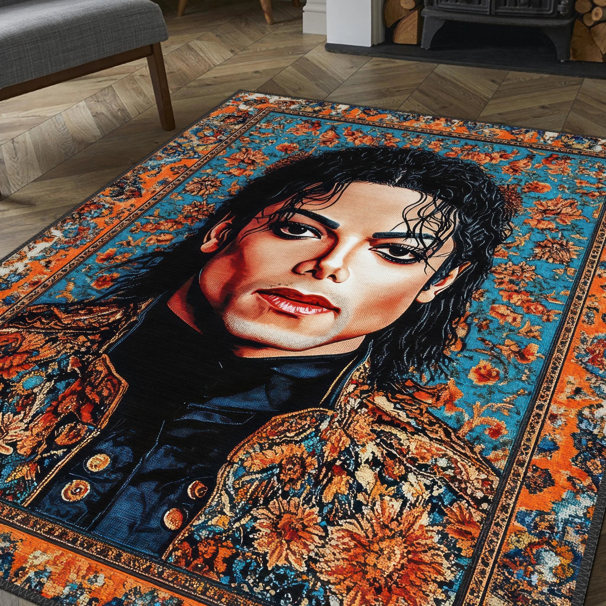 Artistic Michael Jackson Rug - Aladdinrugs