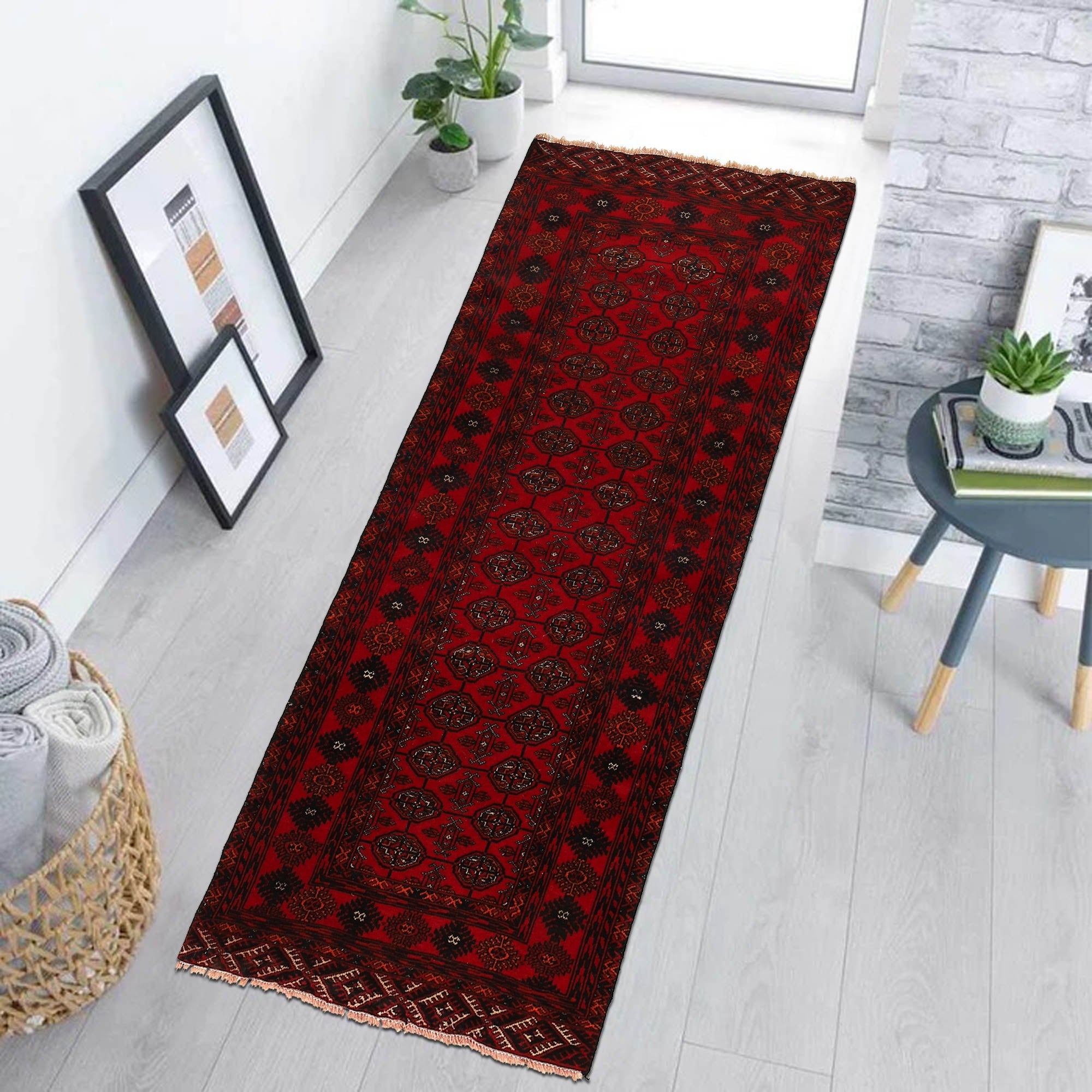 Handmade Bokhara Wool Runner 70 x 190 cm (ID R22270)