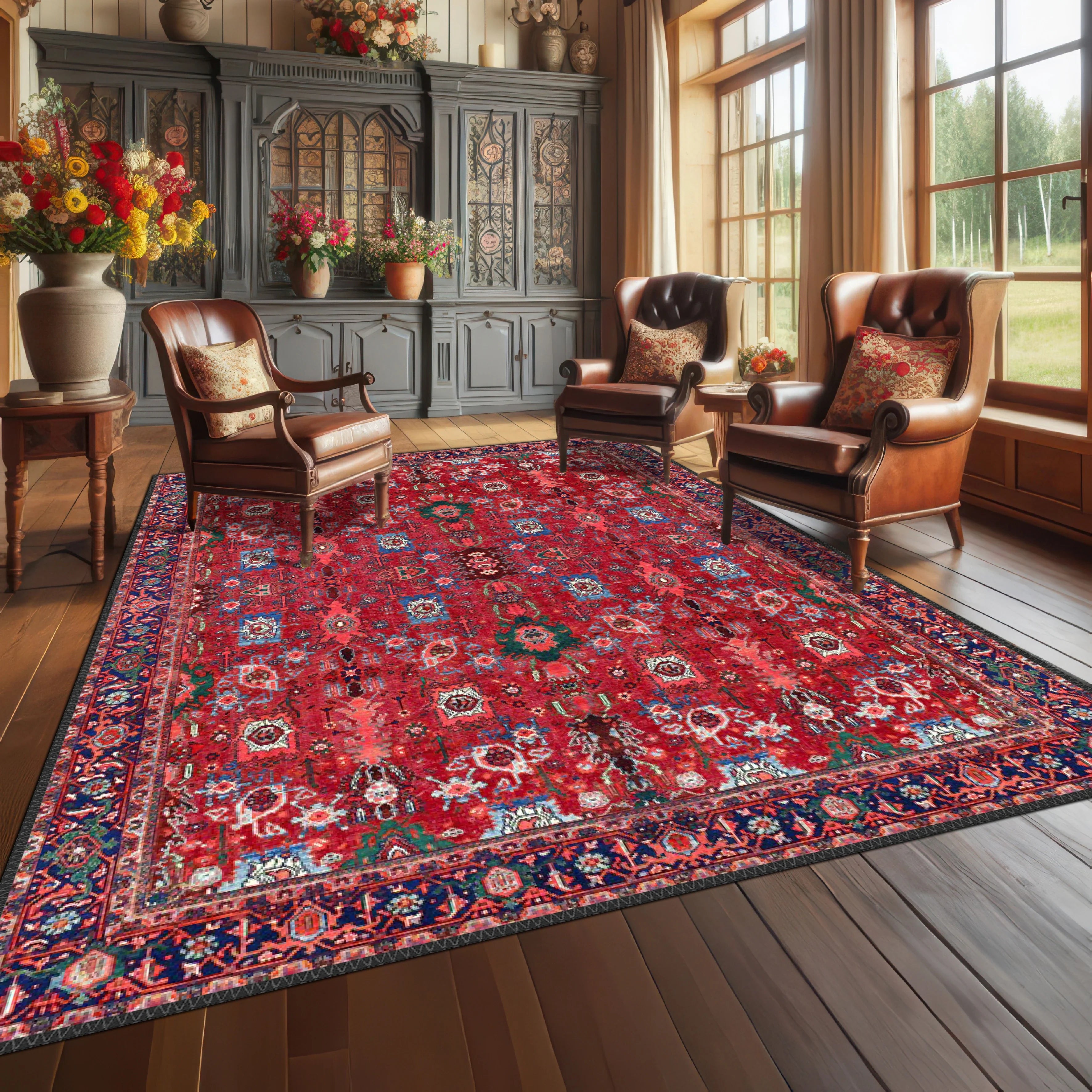 Antique Inspired Rug - Aladdinrugs