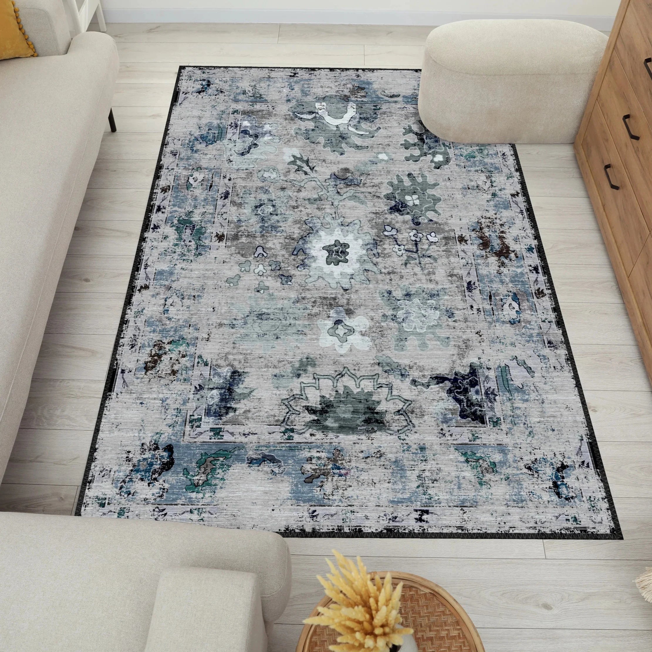 Richly Floral Carpet - Aladdinrugs