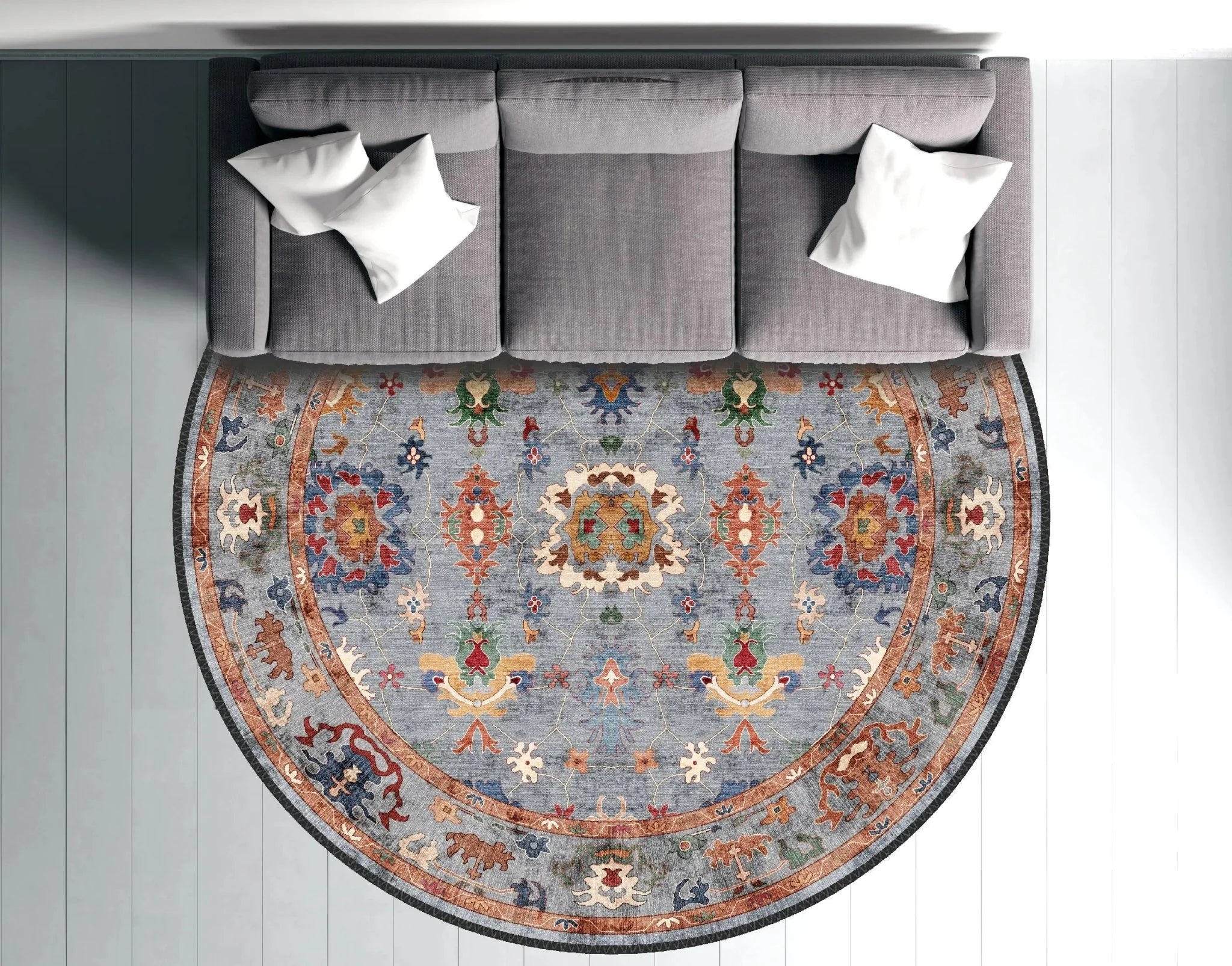 Oushak Entry Rug - Aladdinrugs