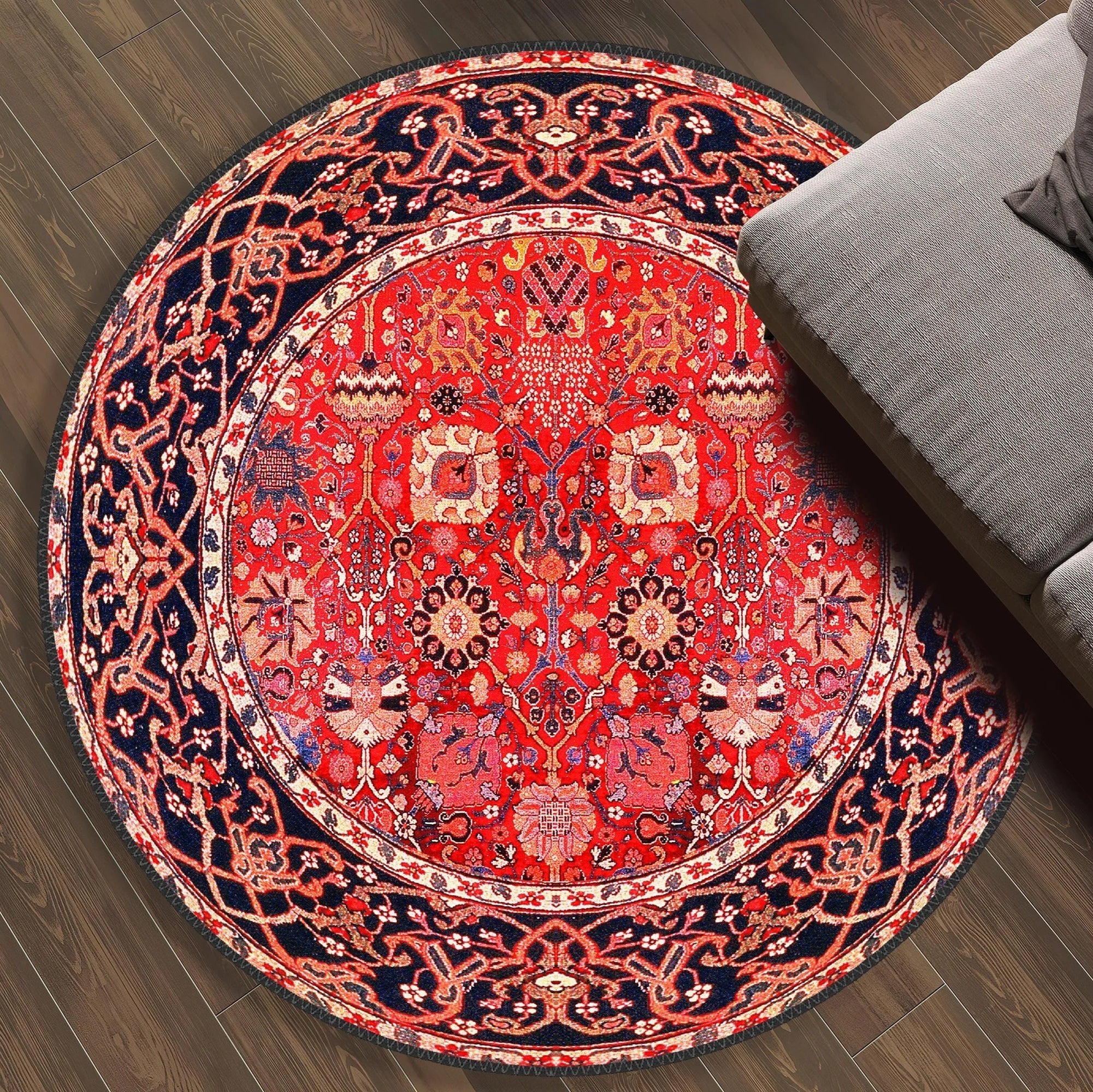 Round Persian Rug - Aladdinrugs