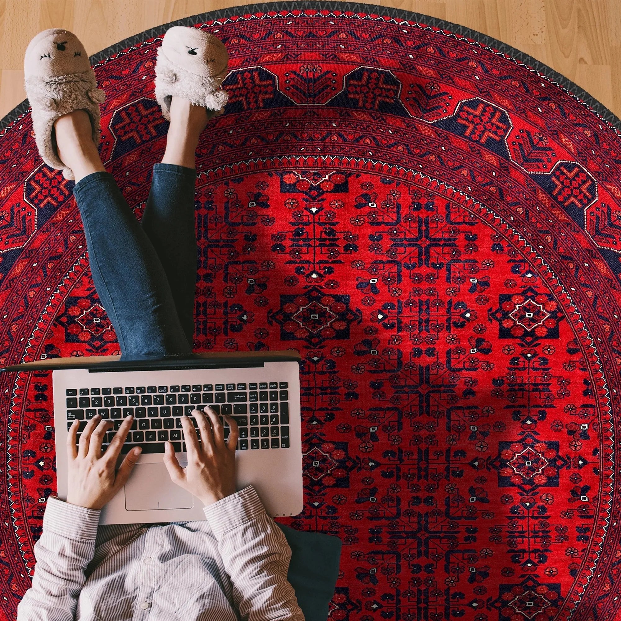 Retro Chic Carpet - Aladdinrugs