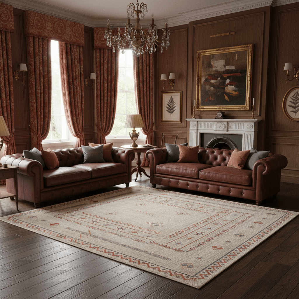 Sand Nomad Harmony Rug: Luxurious Soft Turkish Style Designer Rugs UK