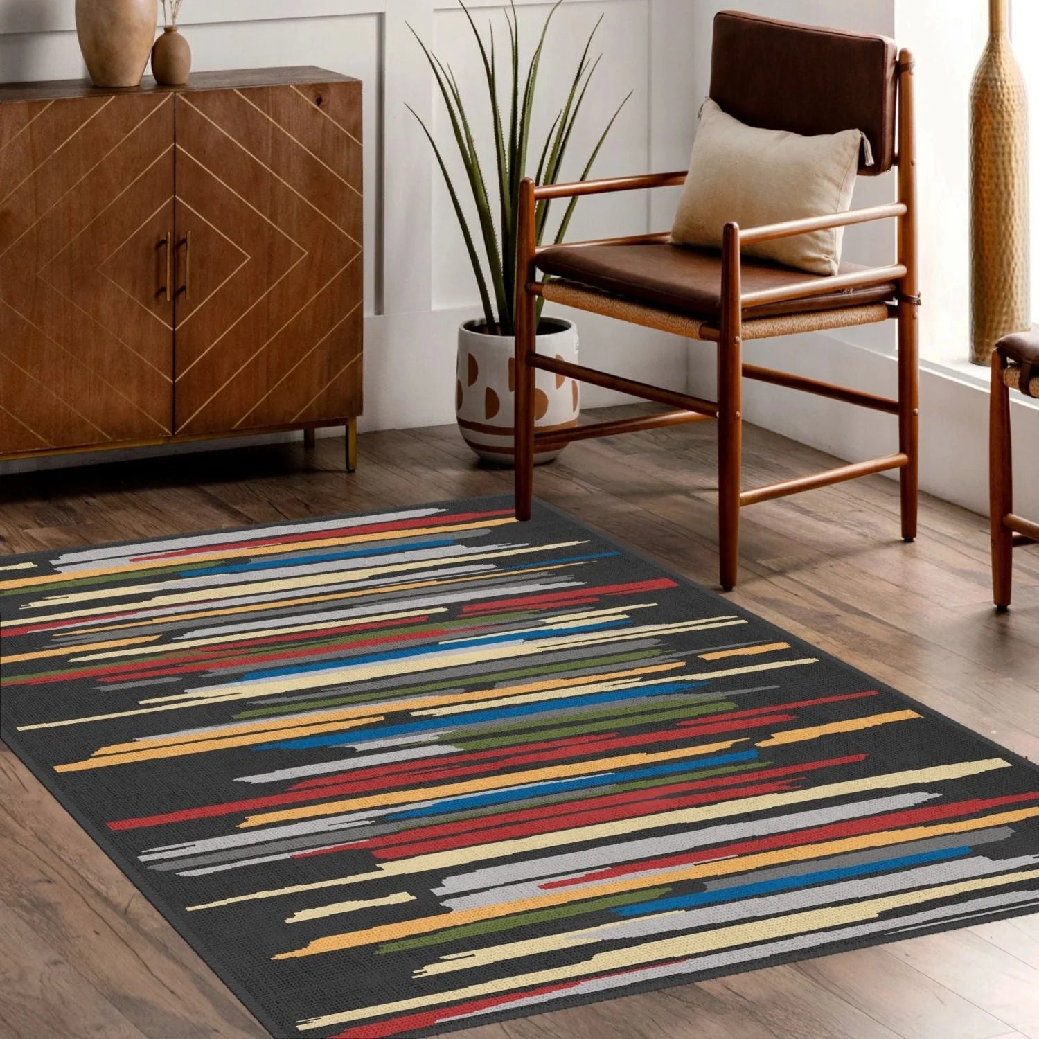 Spectrum Stripes Rug - Aladdinrugs