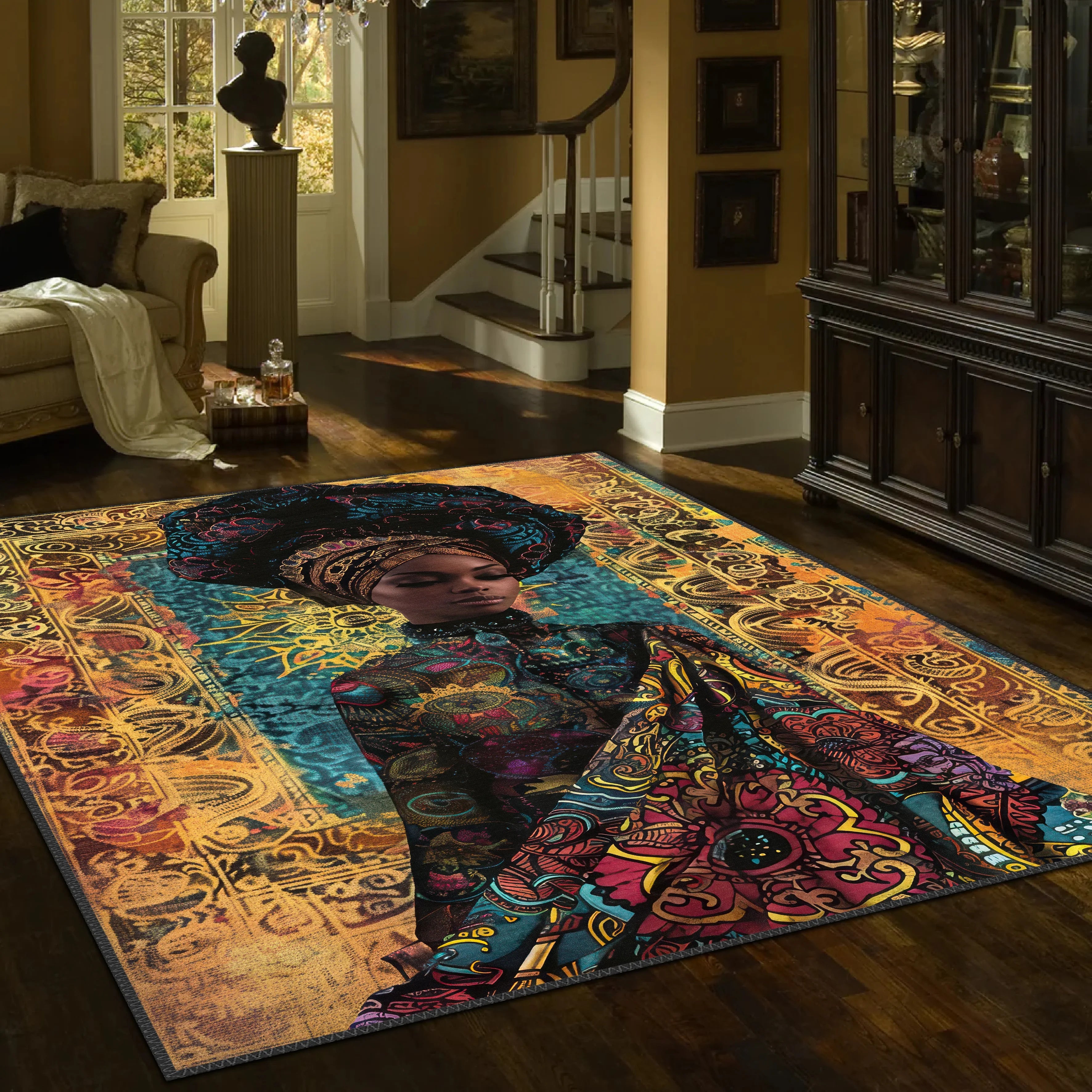 African Queen Carpet - Aladdinrugs