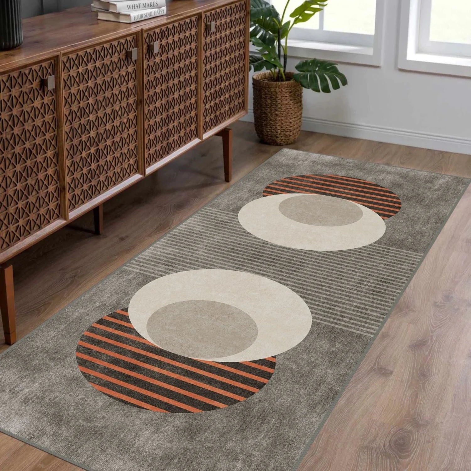 Elegant Neutral Runner - Aladdinrugs