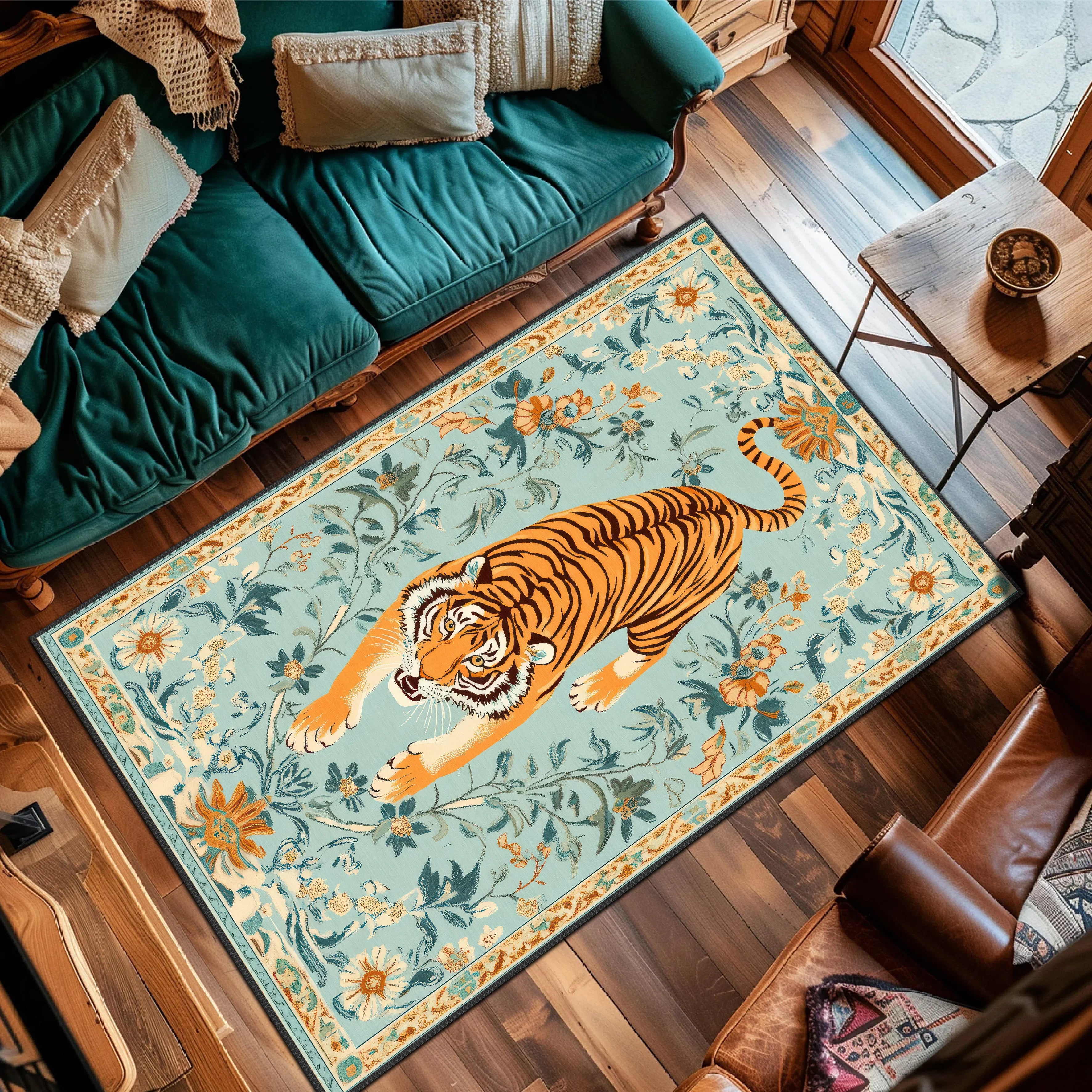 Exquisite Tiger Carpet - Aladdinrugs