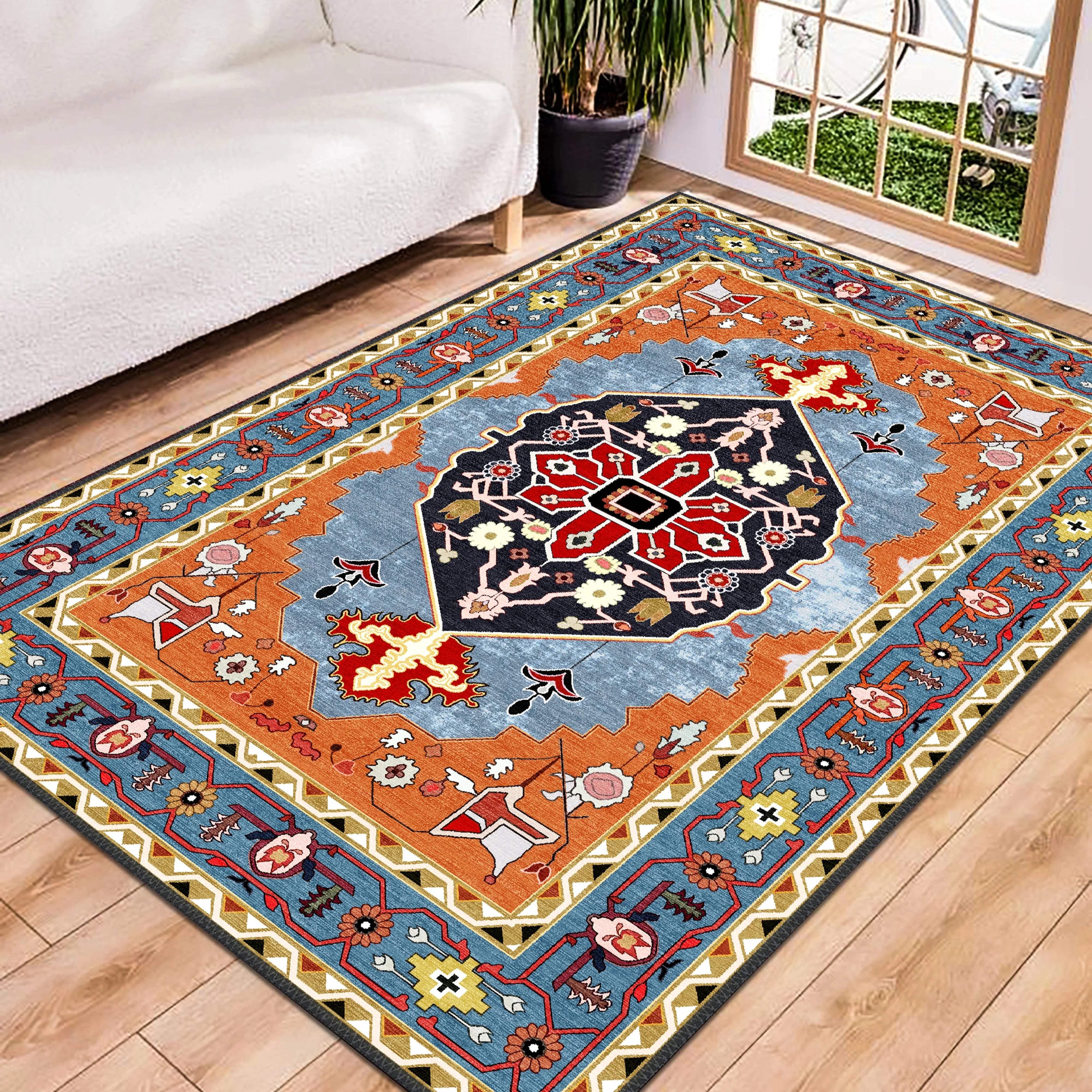 Warm Tones Carpet - Aladdinrugs