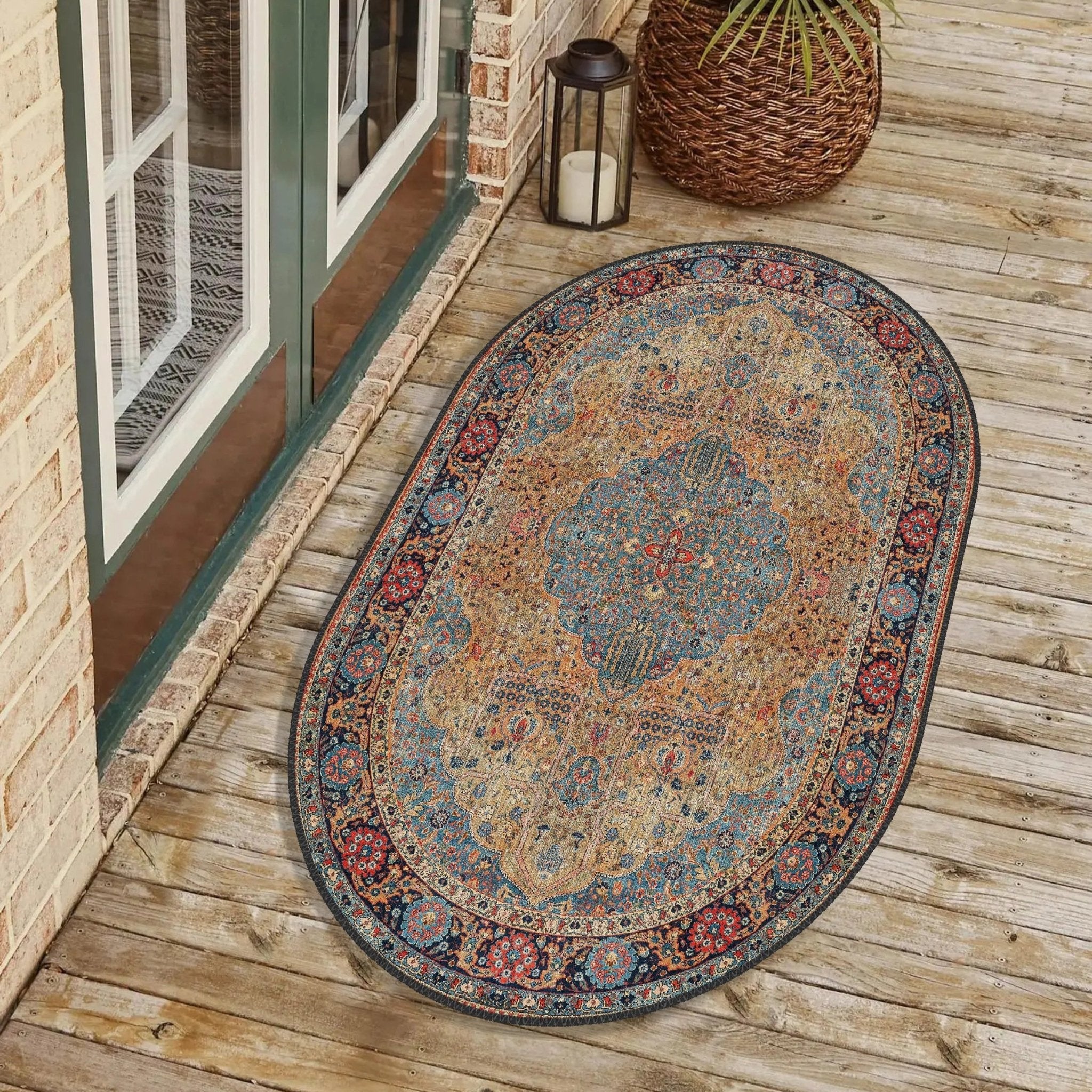 Central Medallion Rug - Aladdinrugs