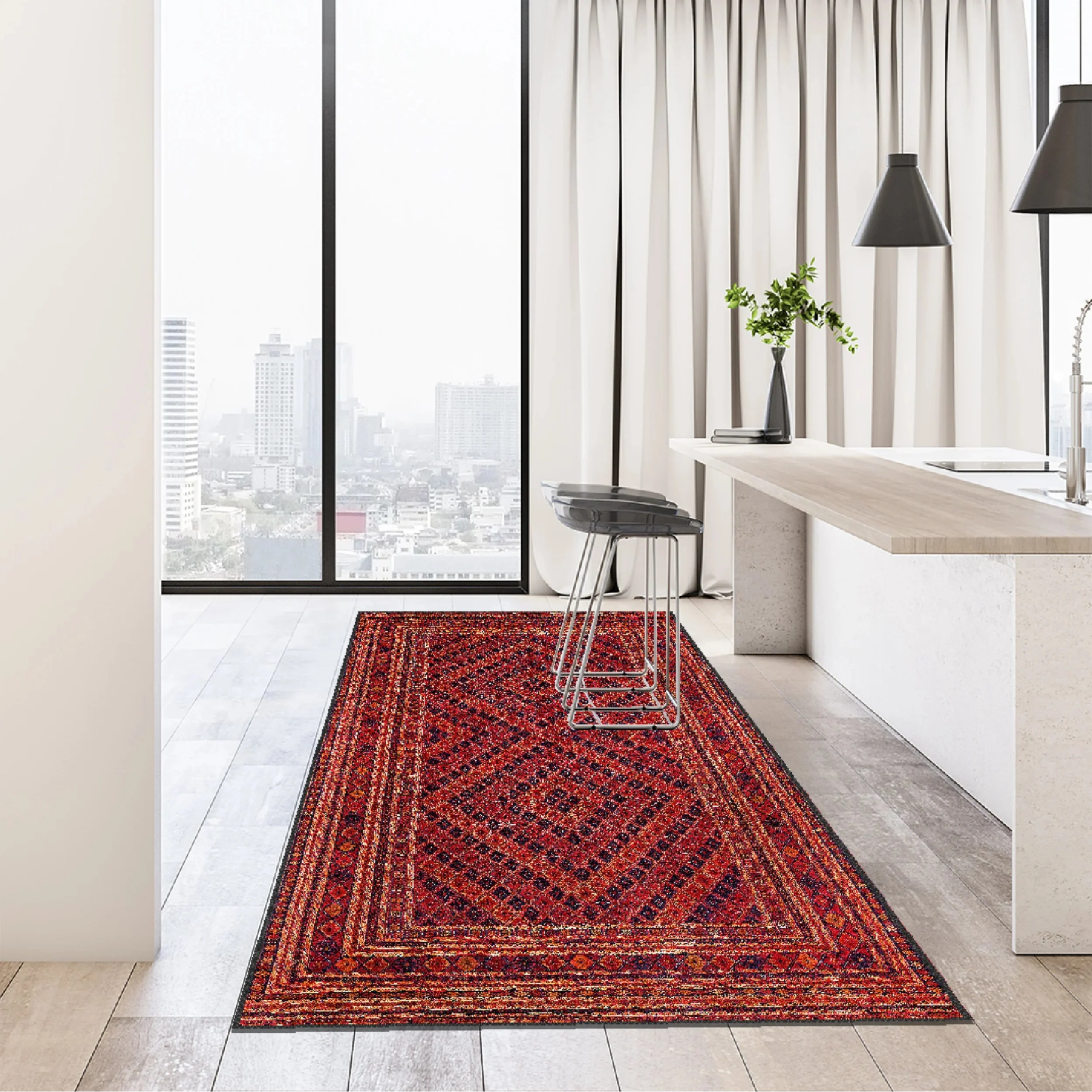Tribal Round Rug - Aladdinrugs
