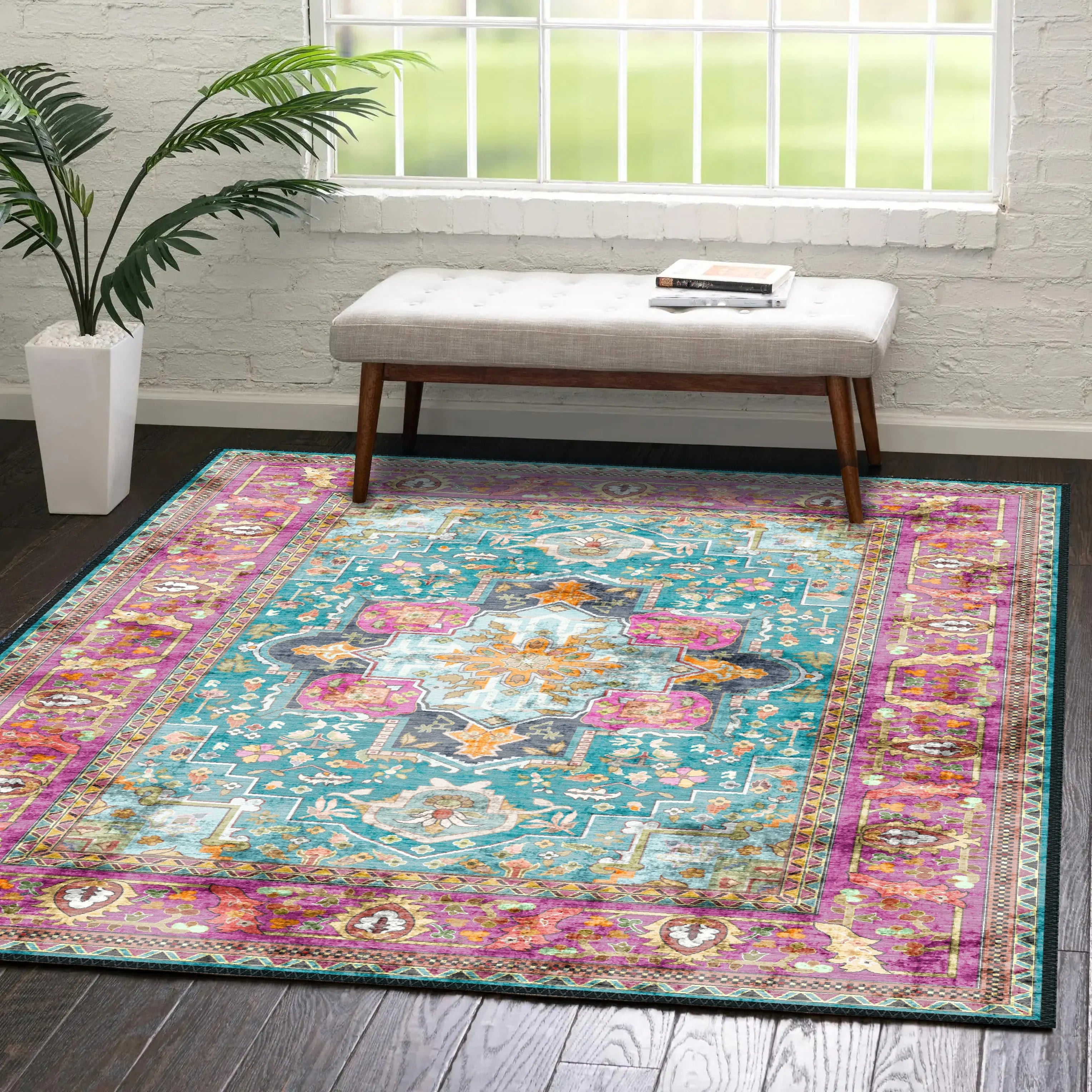 Stunning Medallion Rug - Aladdinrugs