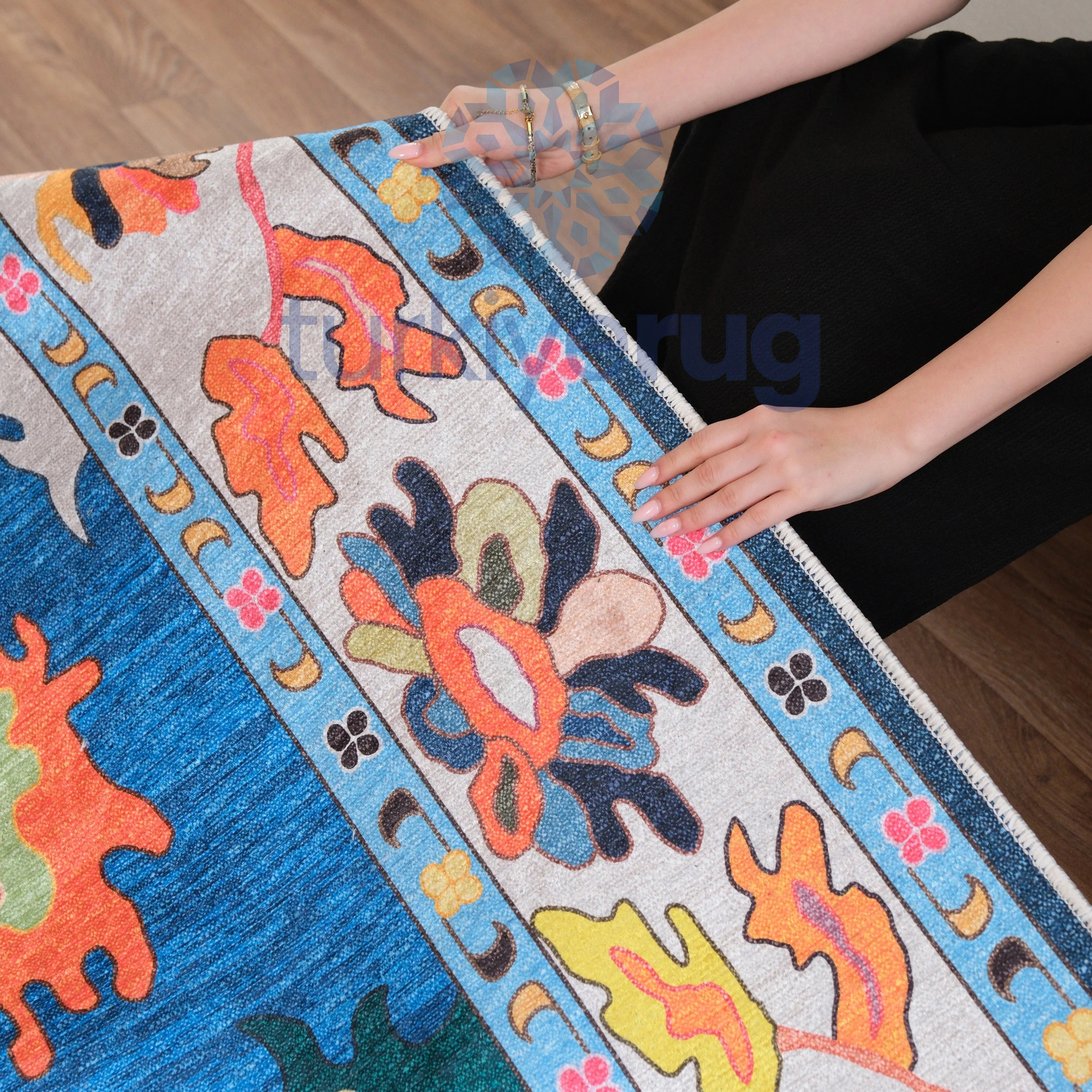 Colorful Oushak Rug - Aladdinrugs