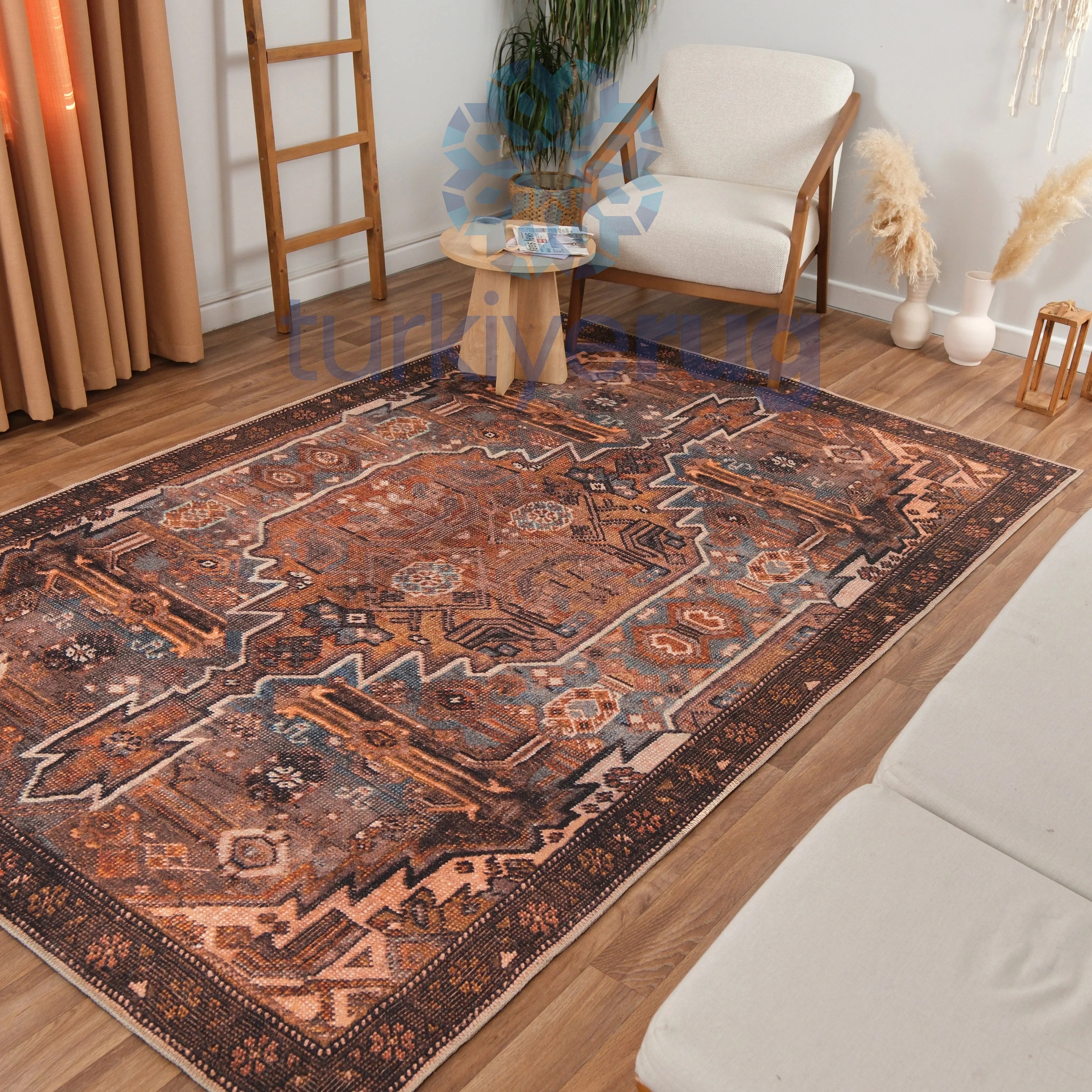 Richly Detailed Rug - Aladdinrugs