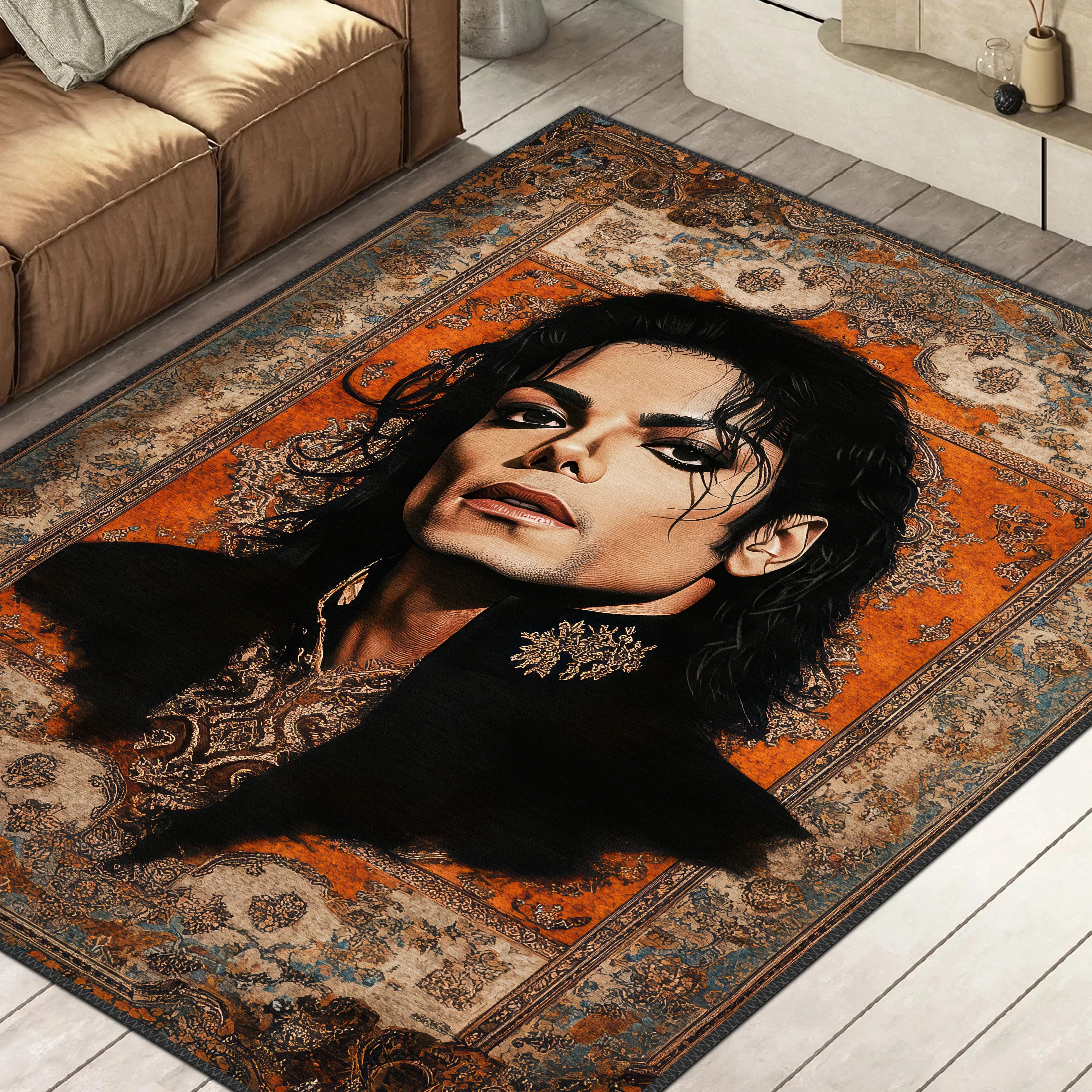 Celebrity Portrait Rug - Aladdinrugs