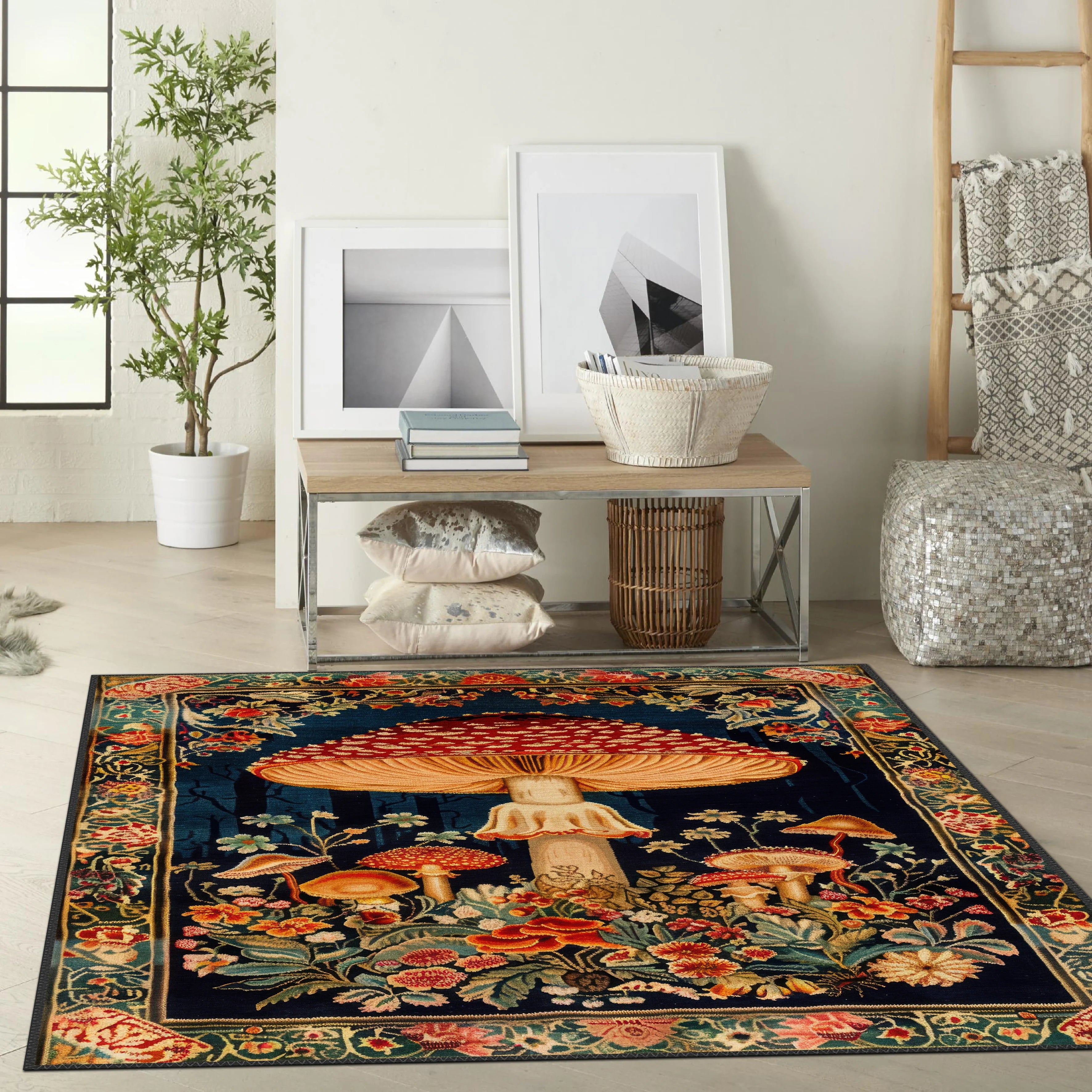 Forest Mushroom Rug - Aladdinrugs