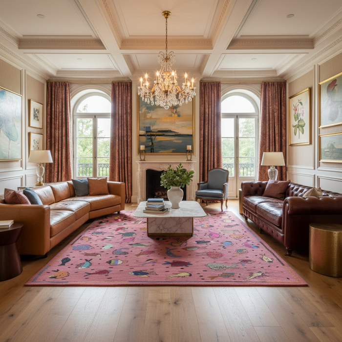 Handmade Embroidery Rugs