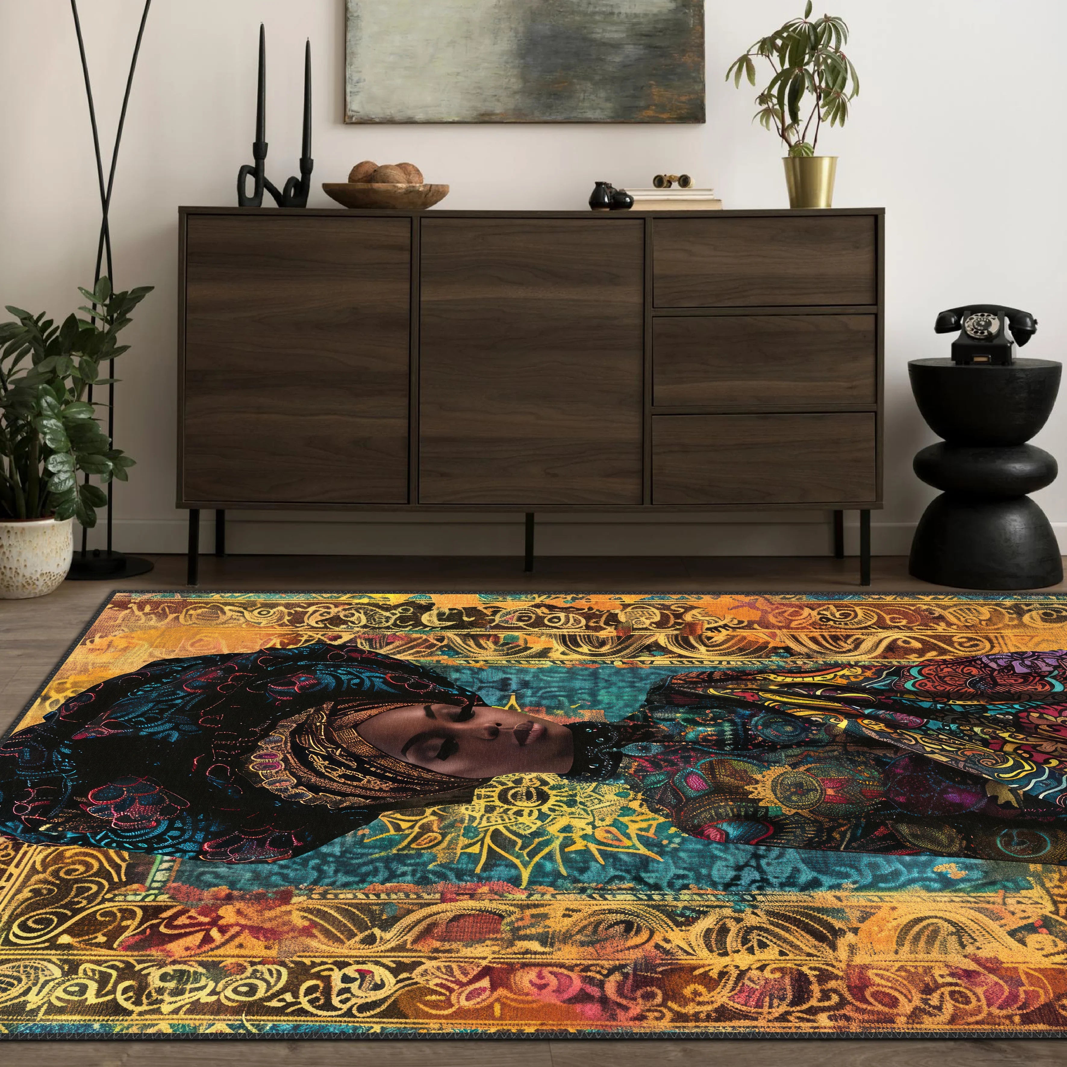 African Queen Carpet - Aladdinrugs