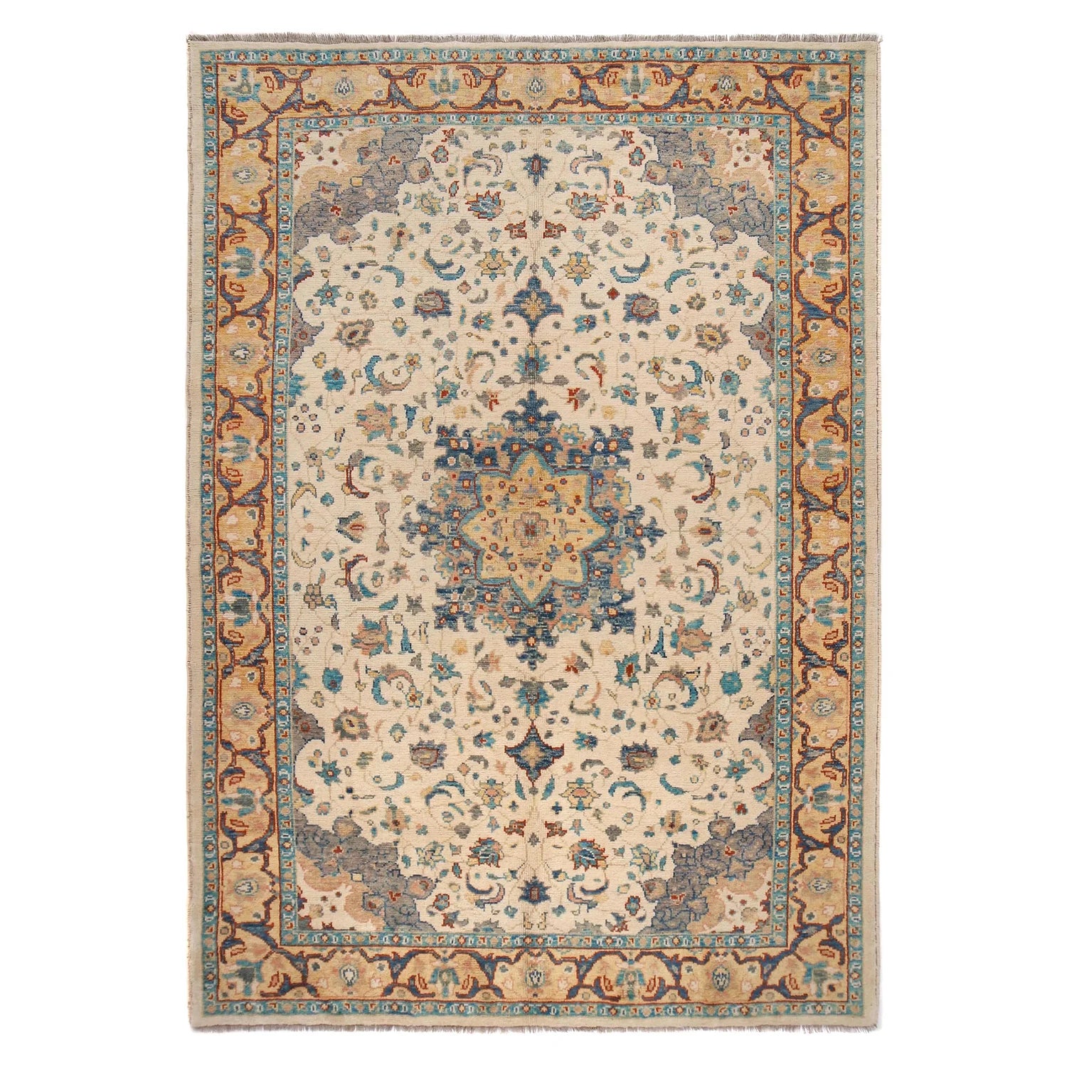 Hand Made Persian Design Heriz Rug 200 x 294 (cm) - No. Y33036