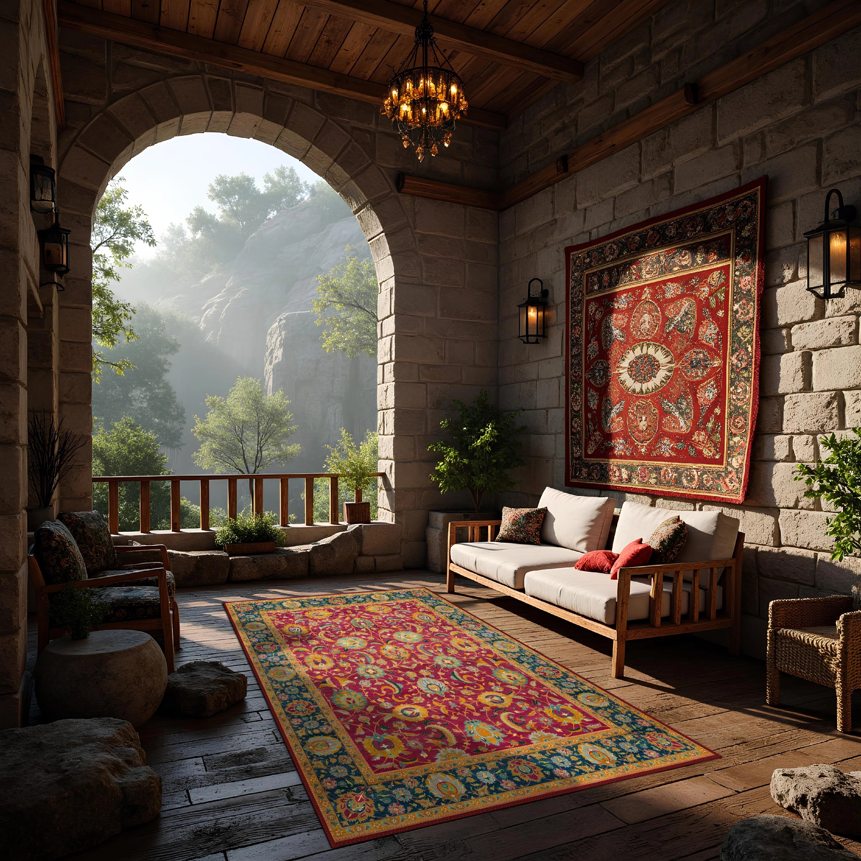 Traditional Aesthetic Rug - Aladdinrugs