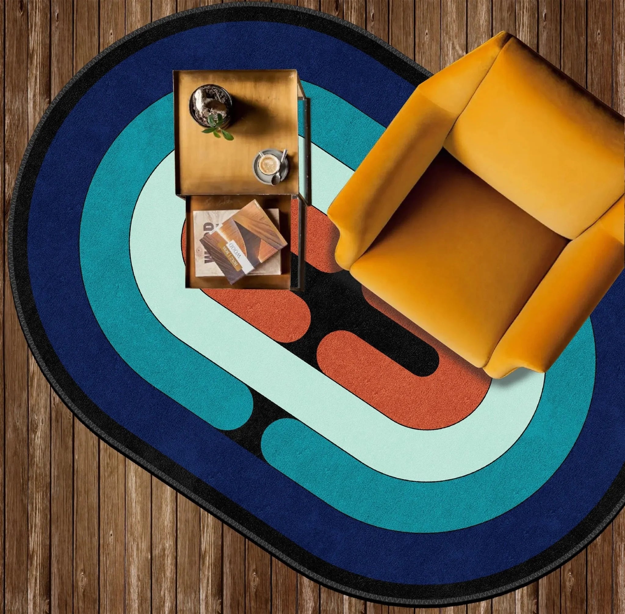Modern Abstract Area Rug - Aladdinrugs