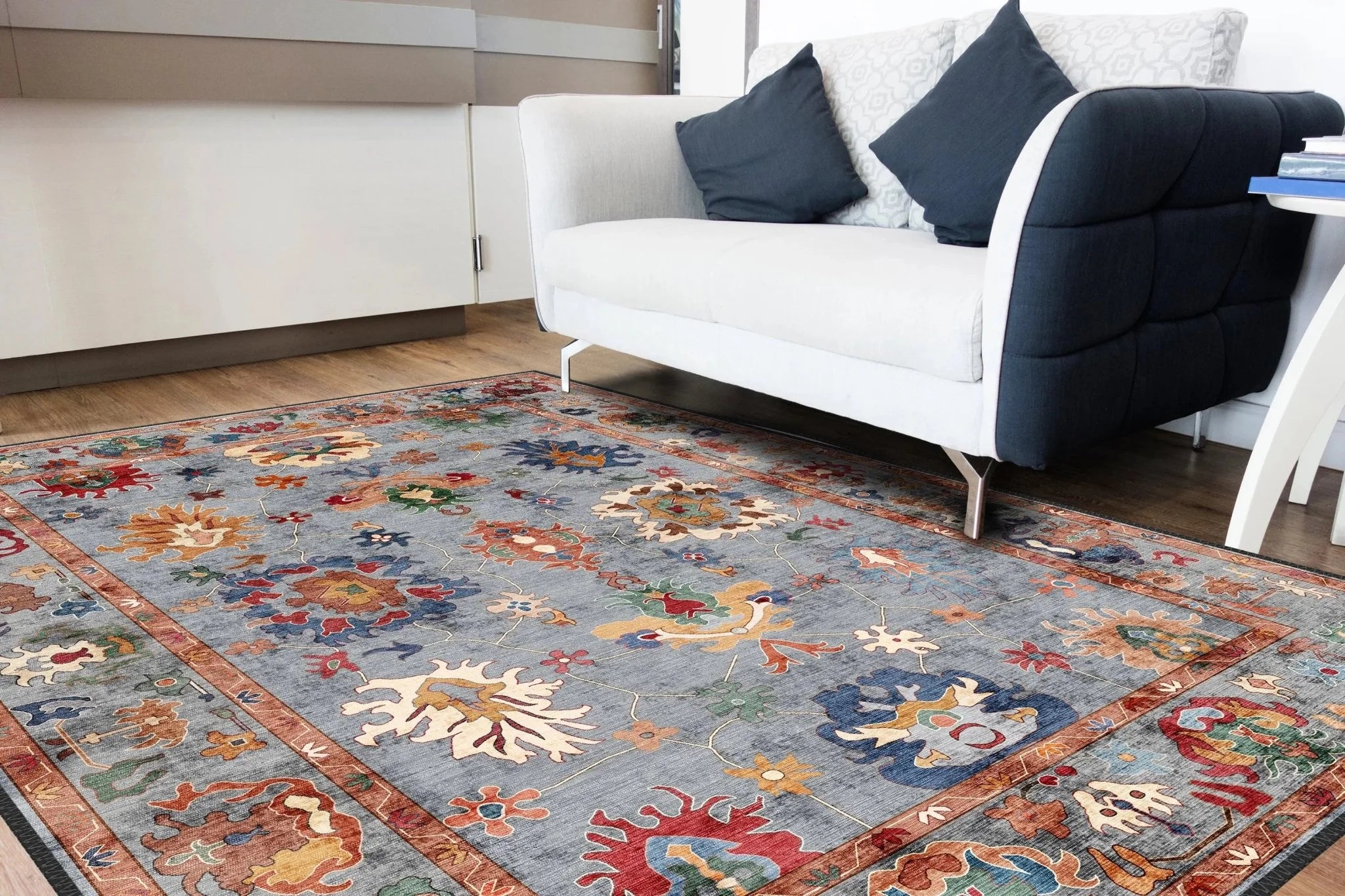 Oushak Entry Rug - Aladdinrugs