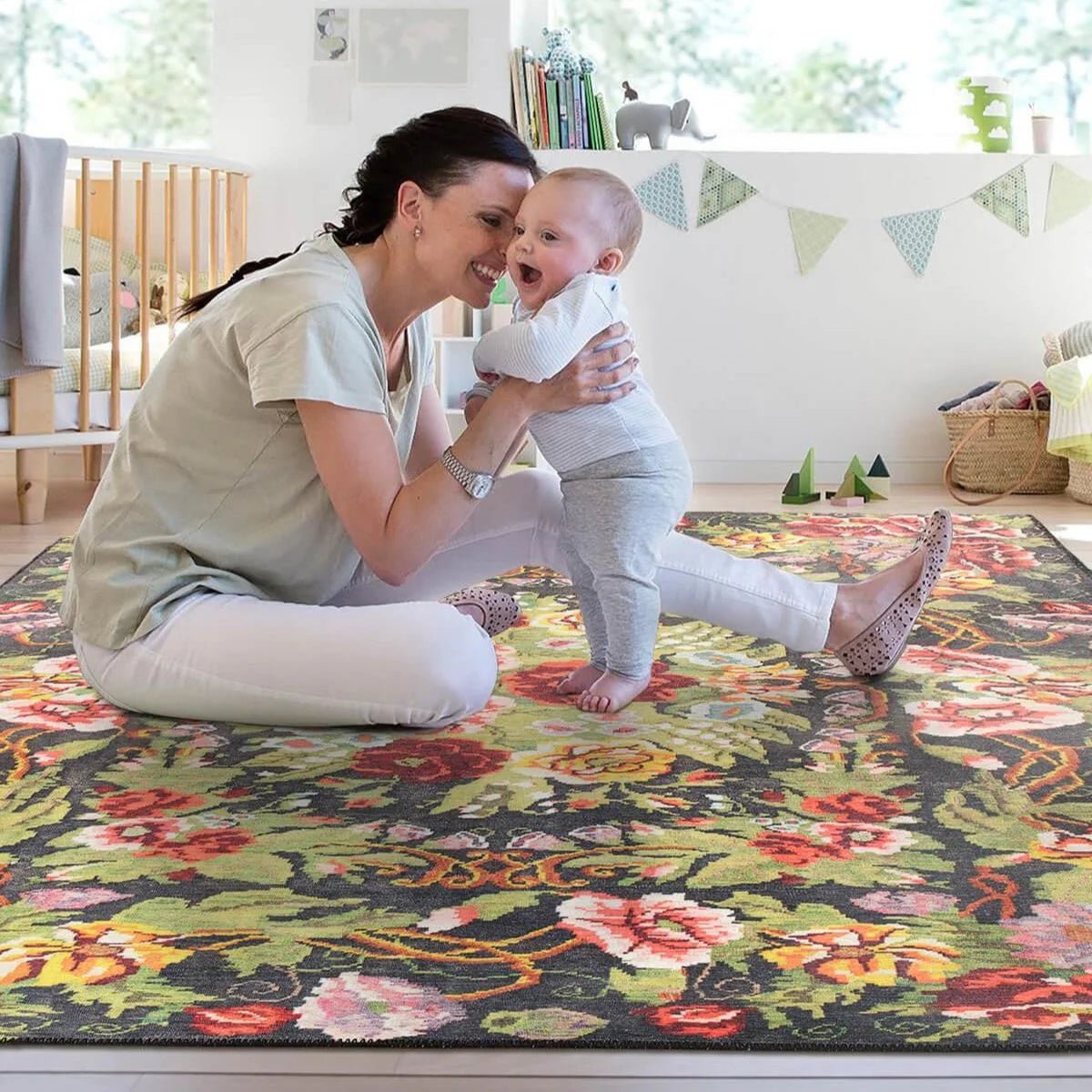 Karabagh Floral Rugs - Aladdinrugs
