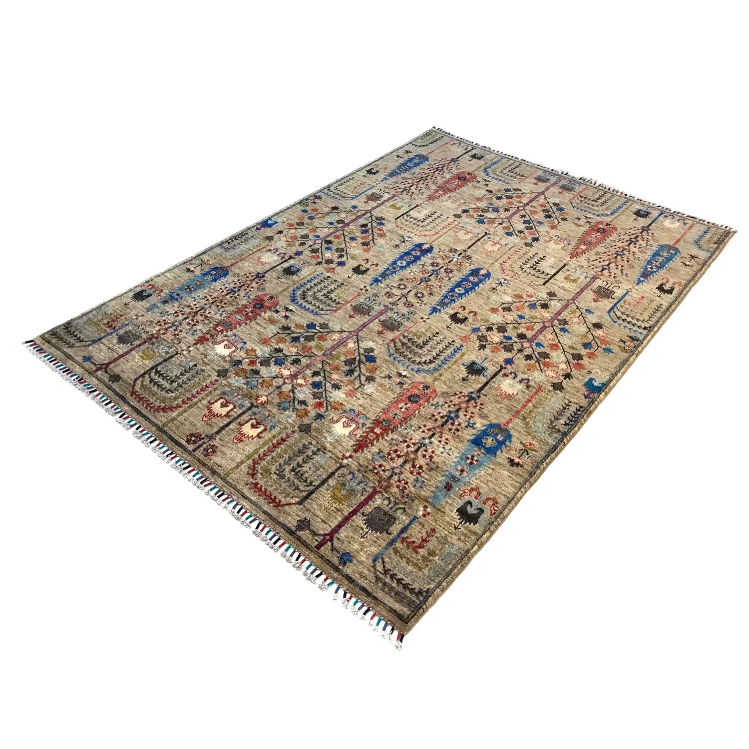 Handmade Tree of Life Rug 173 x 241 (cm) - No. B31294