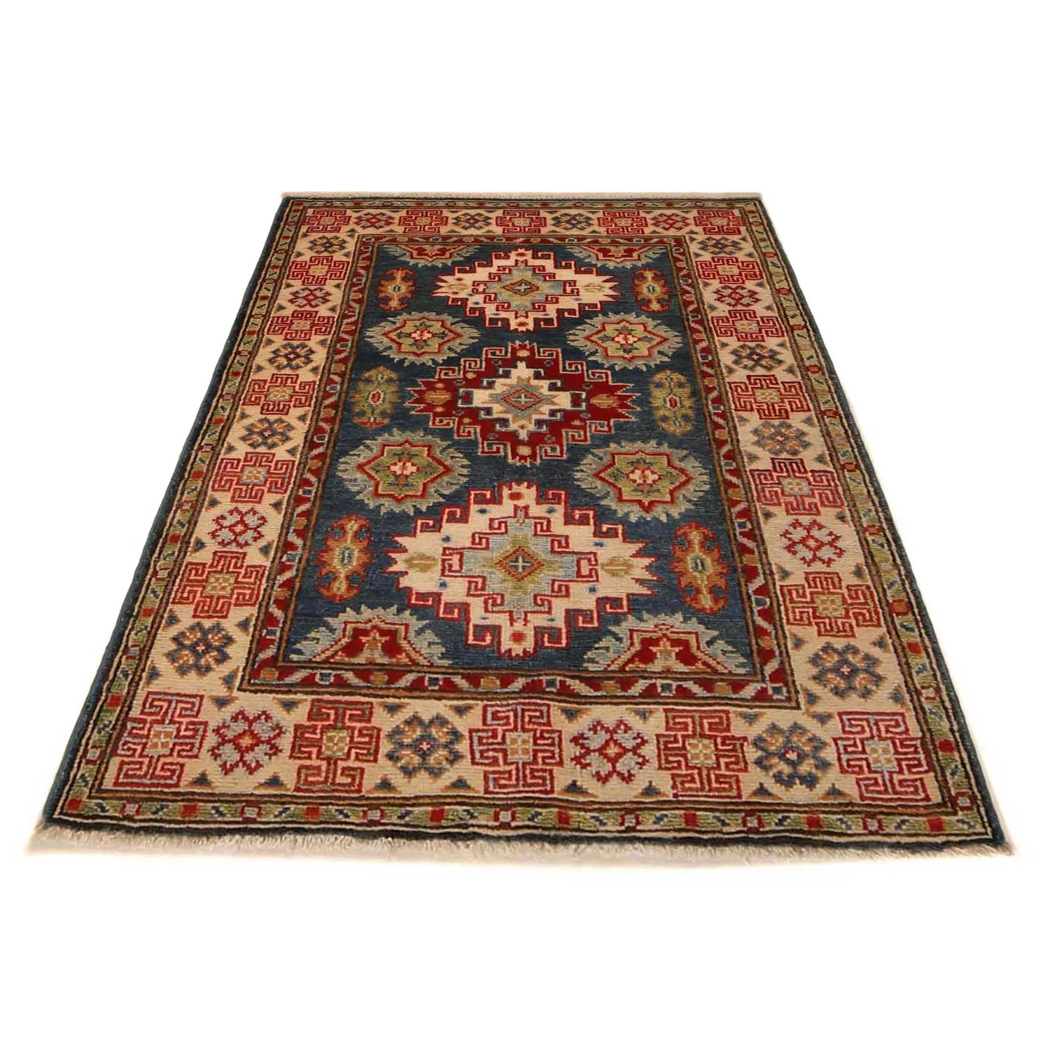 Hand Knotted Kazak Rug 86 x 115 (cm) - No. B34678